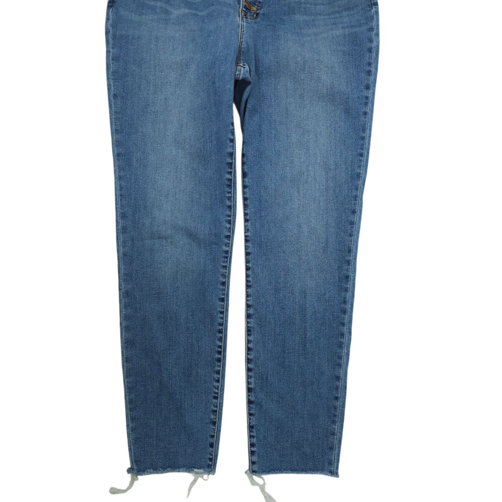 J.Crew J.Crew 9" Toothpick Jeans Womens 32 Button Front Mid Rise Size 24" / US 00 / IT 34 - 10 Thumbnail