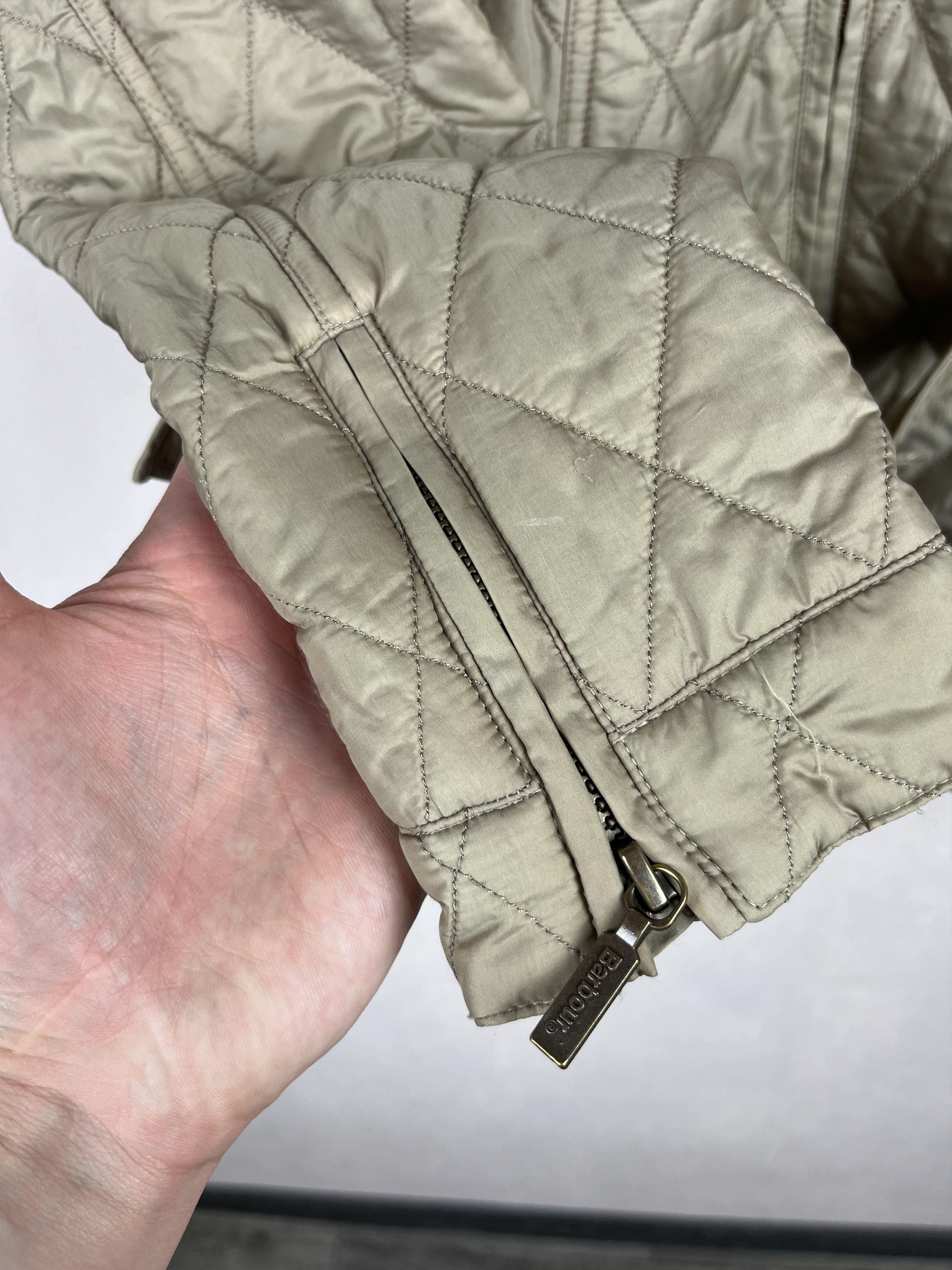 Barbour BARBOUR SIZE UK 10 US 6 BEIGE FLYWEIGHT GRACE QUILTED JACKET Size XS / US 0-2 / IT 36-38 - 4 Thumbnail