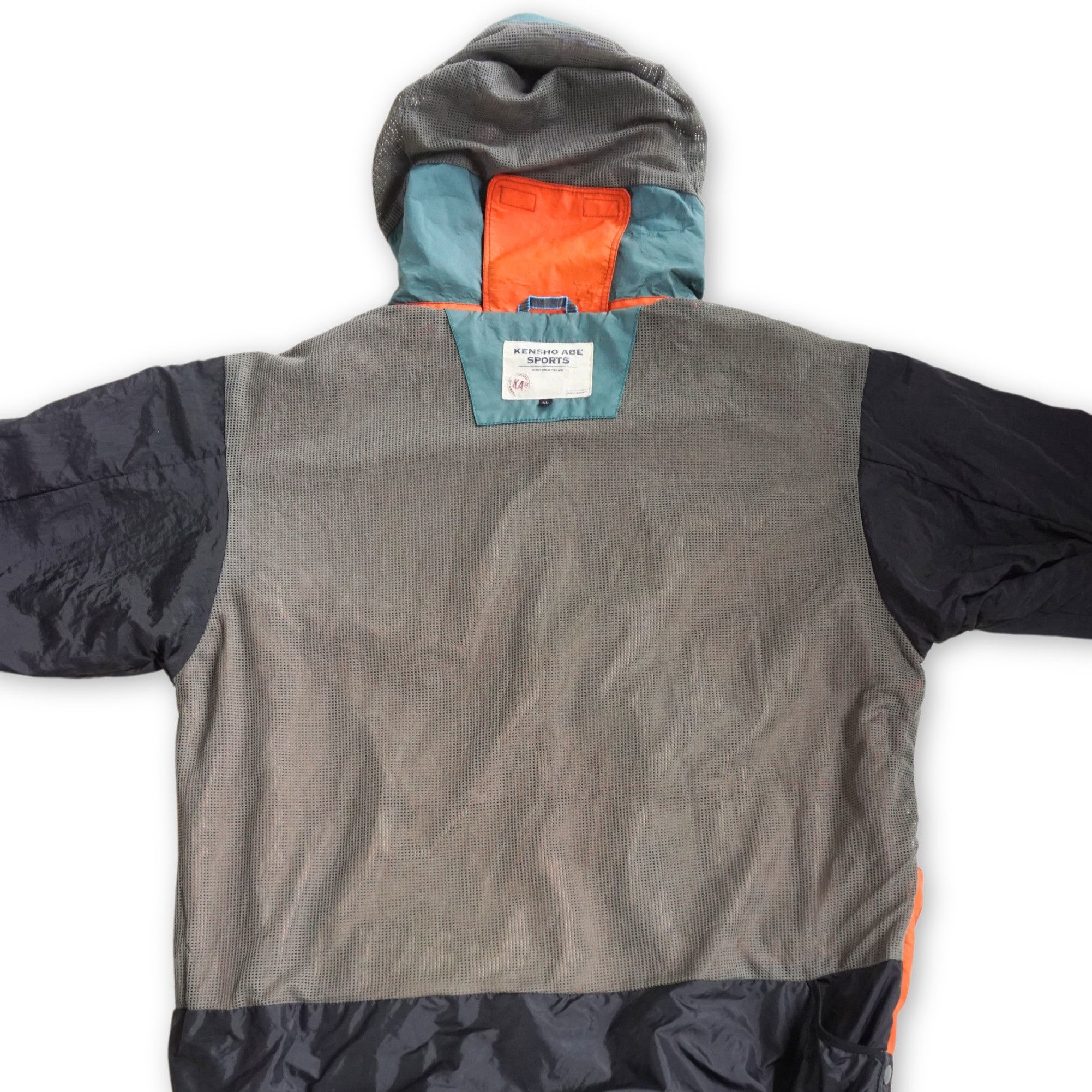 Kensho Abe KENSHO ABE Half-Zip Hooded Windbreaker Size US XL / EU 56 / 4 - 7 Thumbnail