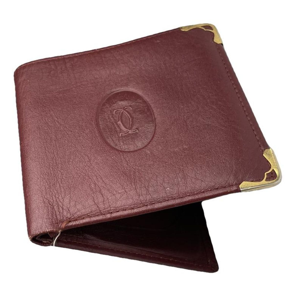 Cartier Burgundy Patent Leather Purse Size ONE SIZE - 1 Thumbnail