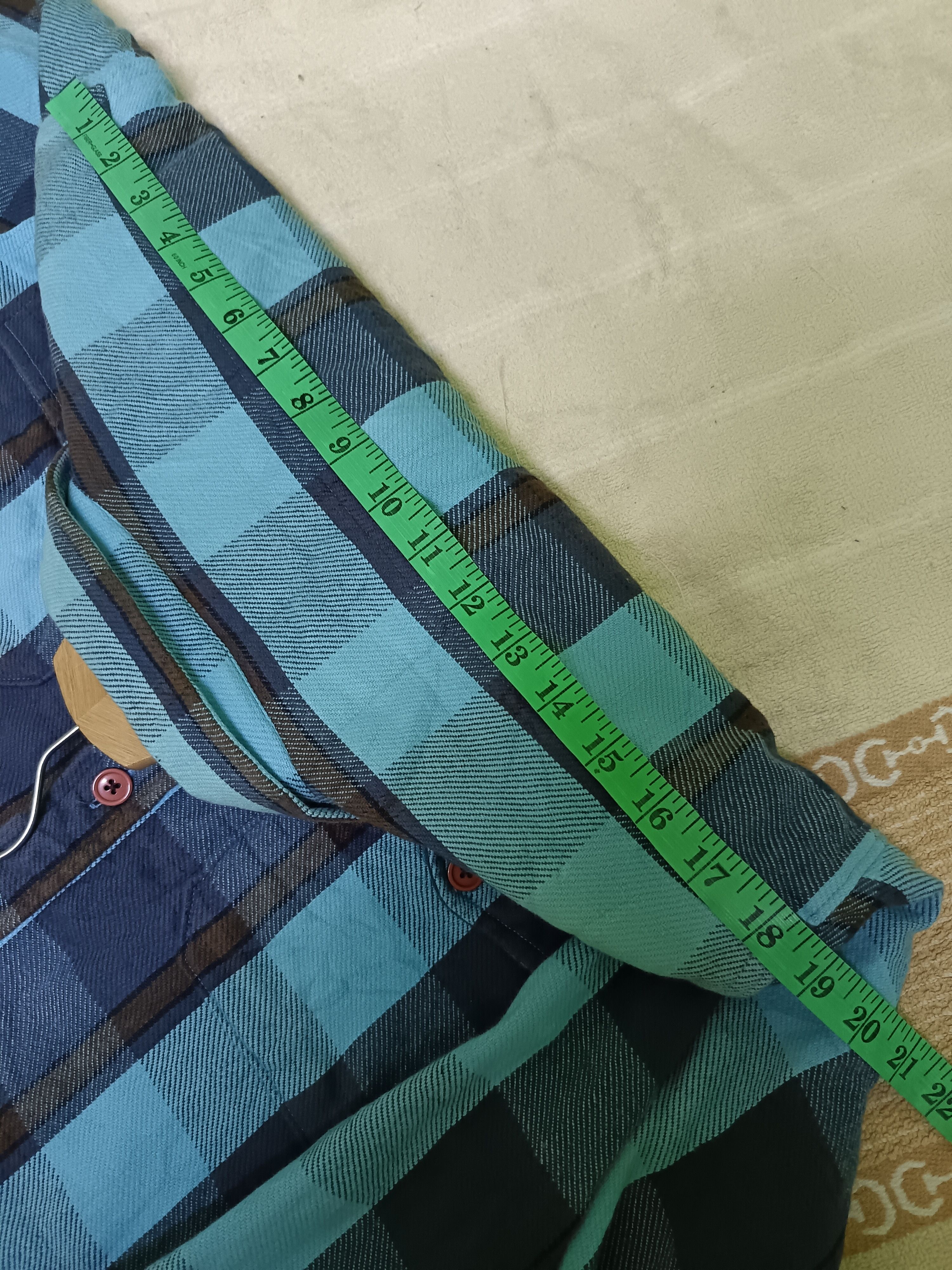 Stussy × Vintage Stussy Flannel Long Sleeve Collar Size US L / EU 52-54 / 3 - 7 Thumbnail