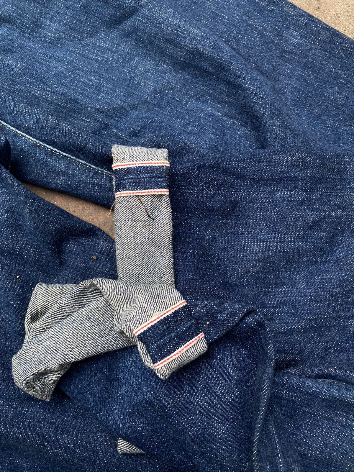 Replay replay blue jeans selvedge raw denim Size US 33 - 8 Thumbnail