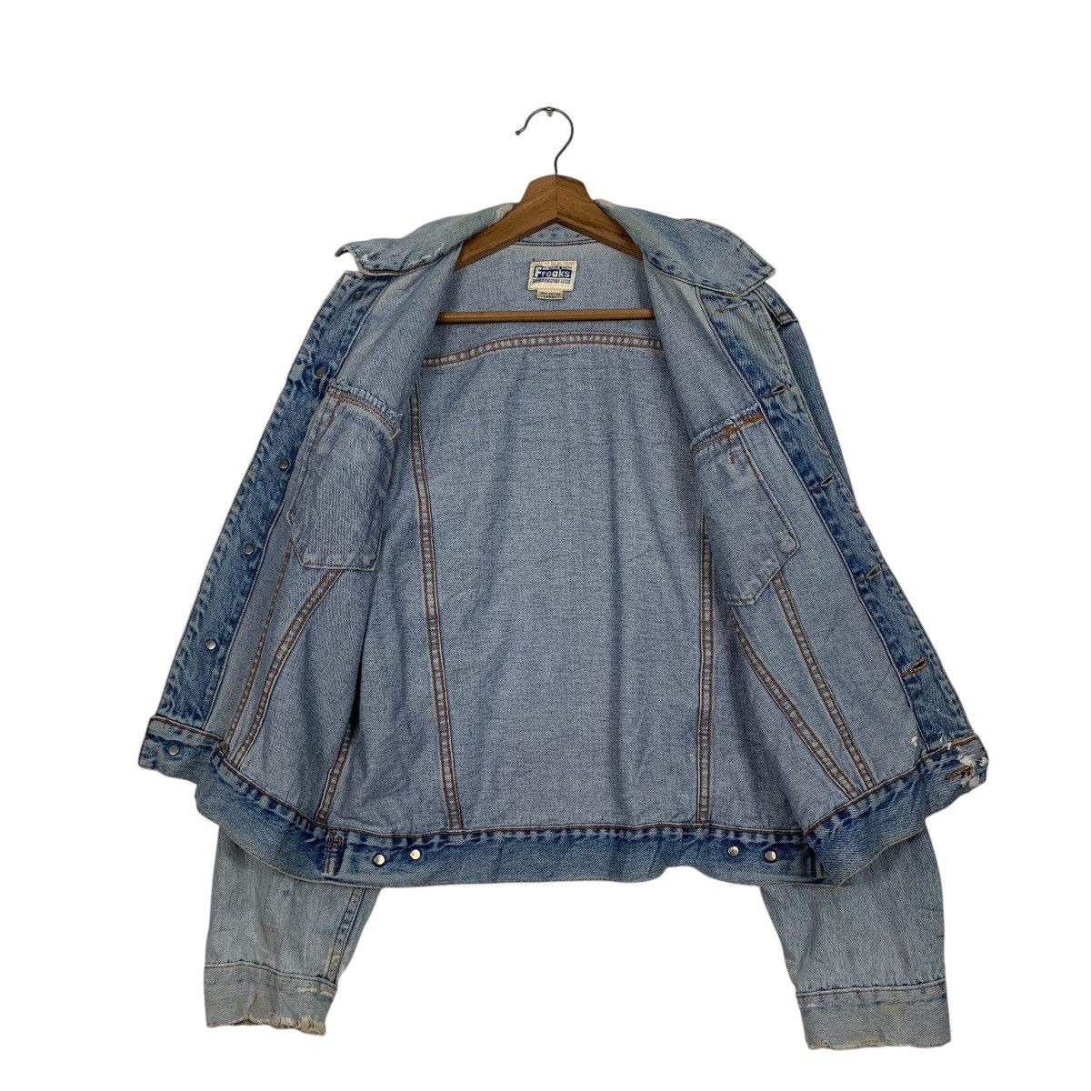 Japanese Brand Japanese Brand Freaks Denim Jacket Size US S / EU 44-46 / 1 - 11 Thumbnail