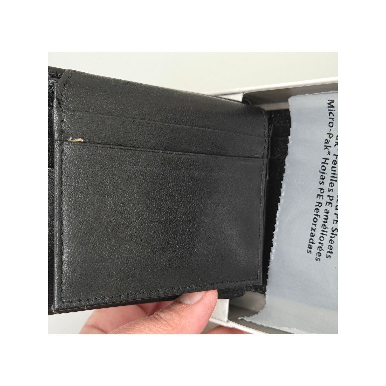 Kenneth Cole NEW Kenneth Cole Reaction Men's Leather Flip Wing Wallet Size ONE SIZE - 10 Thumbnail