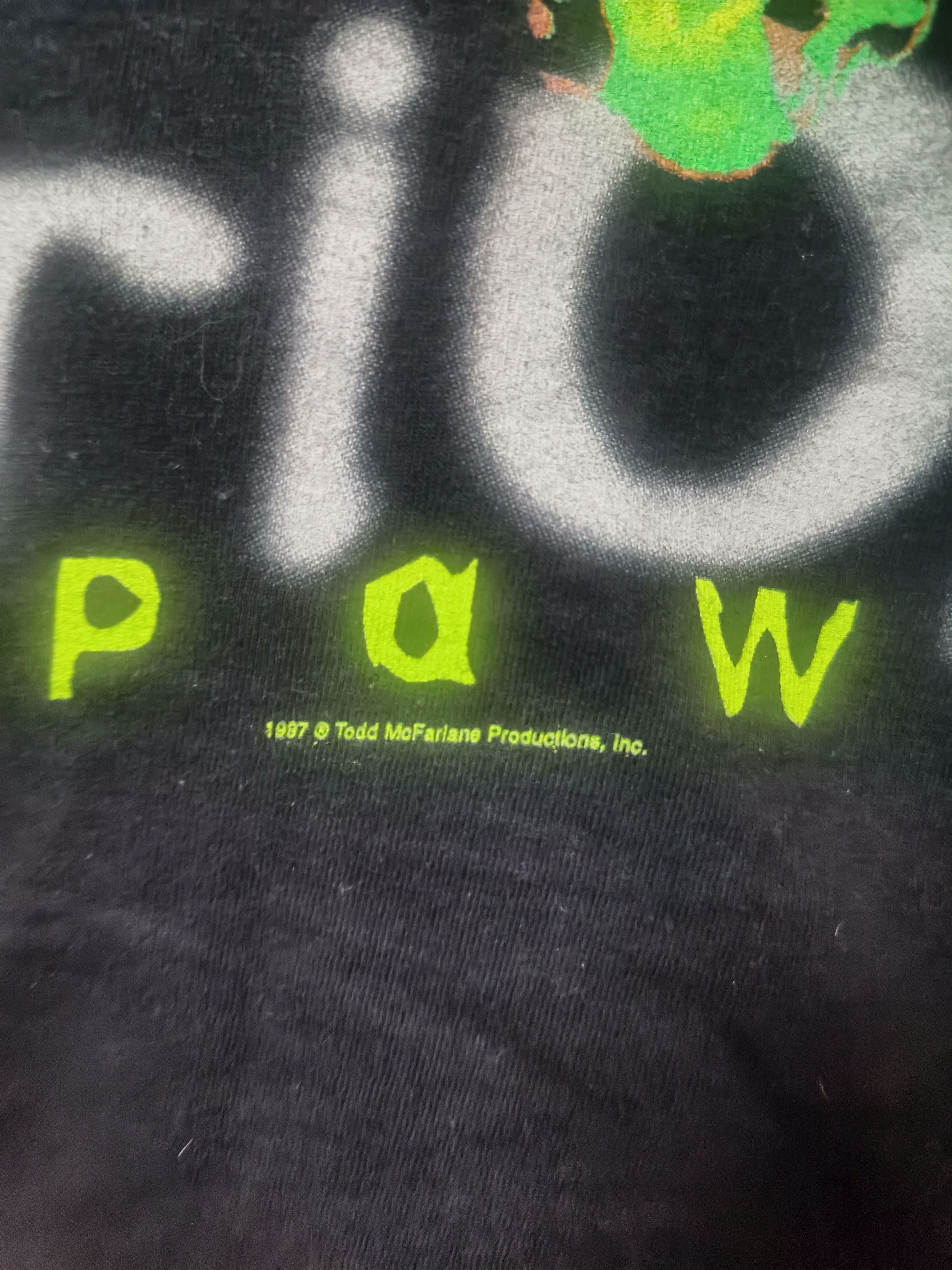 Vintage 1997 Spawn Spirit Warrior Shirt