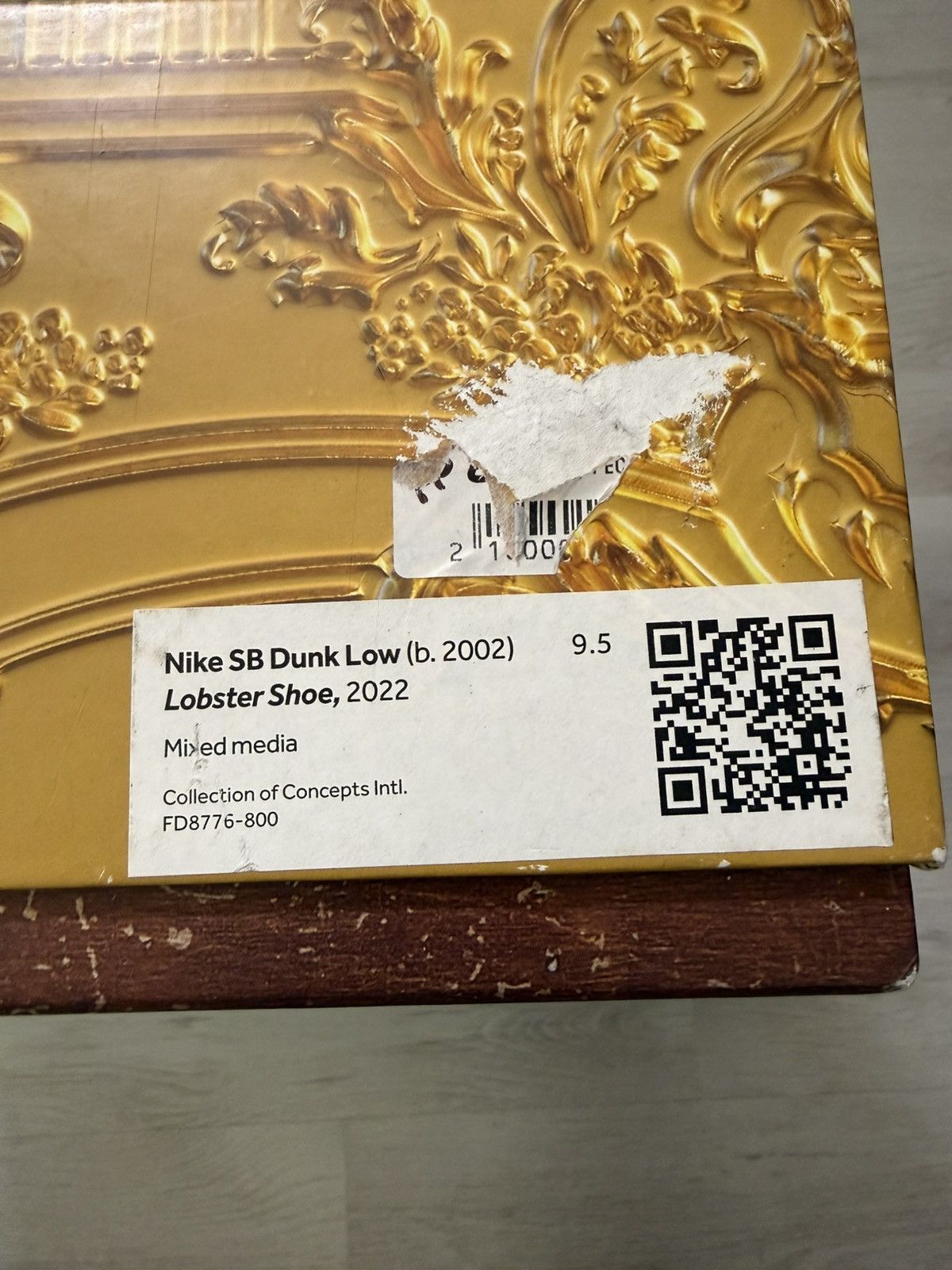 Nike 2022 Nike SB Dunk Low Concepts Orange Lobster Special Box Size US 9.5 / EU 42-43 - 19 Thumbnail