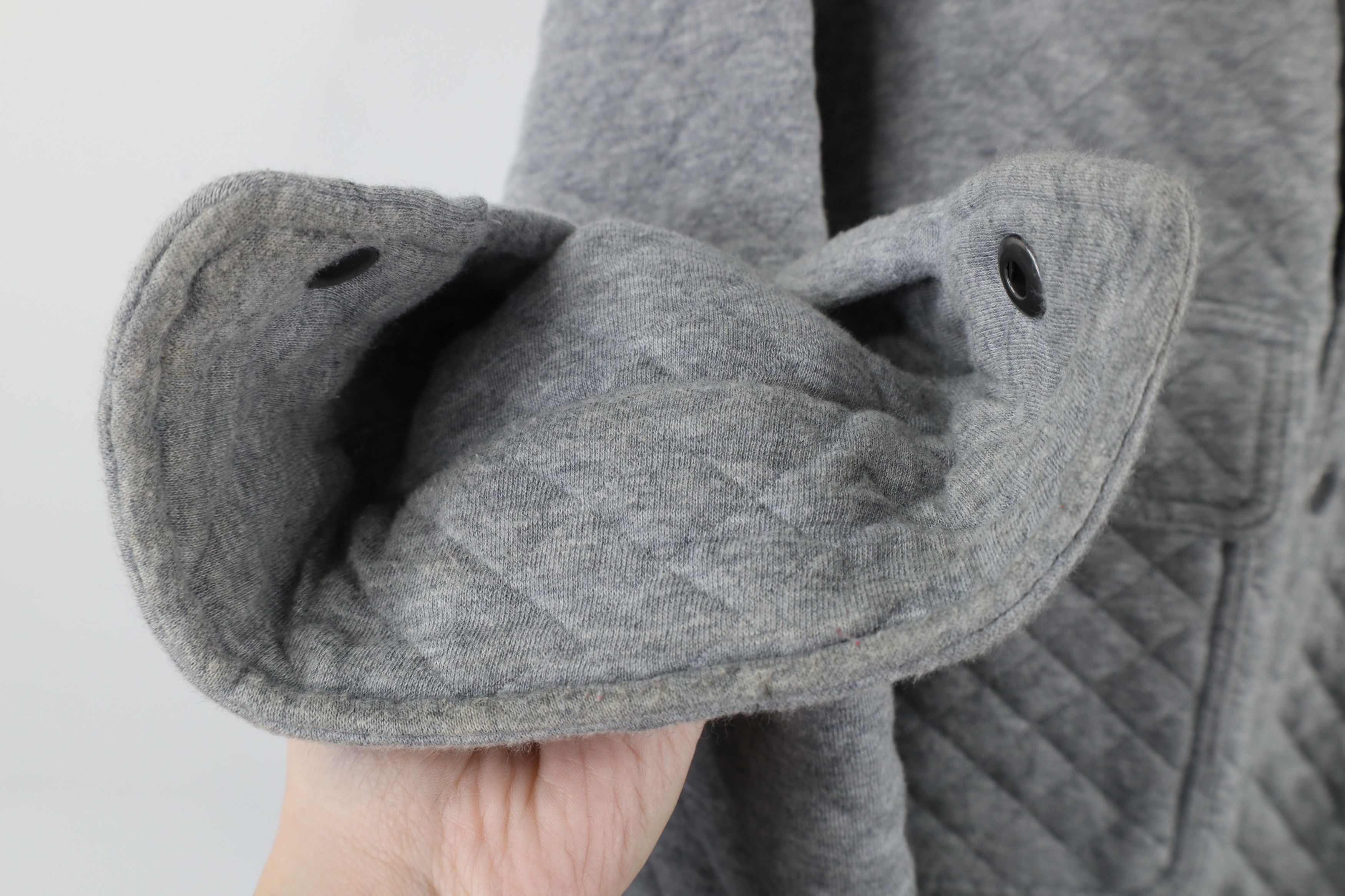 Banana Republic × Vintage Banana Republic Button Shirt Jacket Jac Shirt Heather Gray Size US XL / EU 56 / 4 - 6 Thumbnail