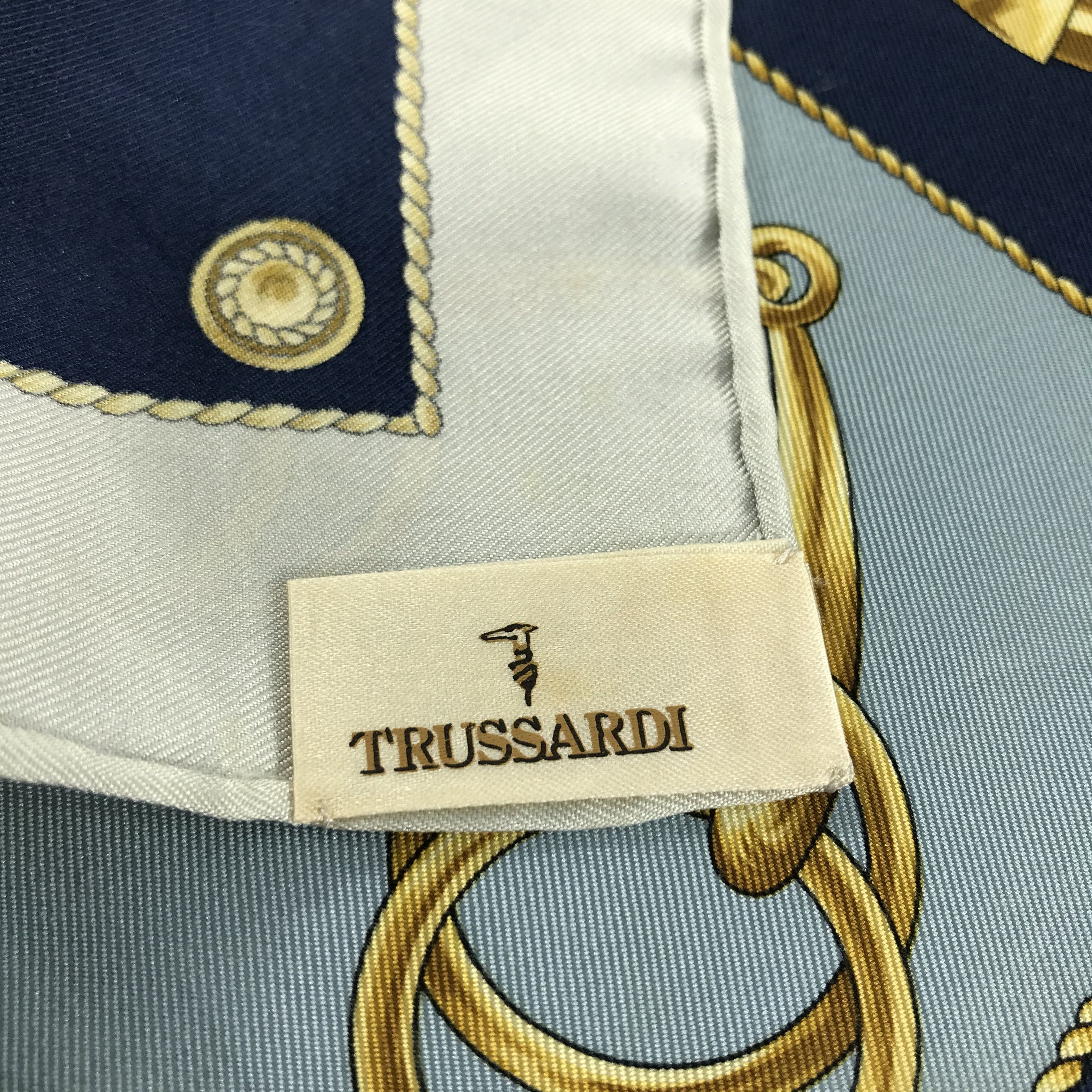 Trussardi Vintage Trussardi Silk Scarf M11 Size ONE SIZE - 5 Thumbnail