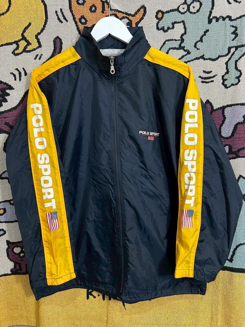 Polo Ralph Lauren Vintage 90s Polo Sport Jacket size M Size US M / EU 48-50 / 2 - 1 Thumbnail
