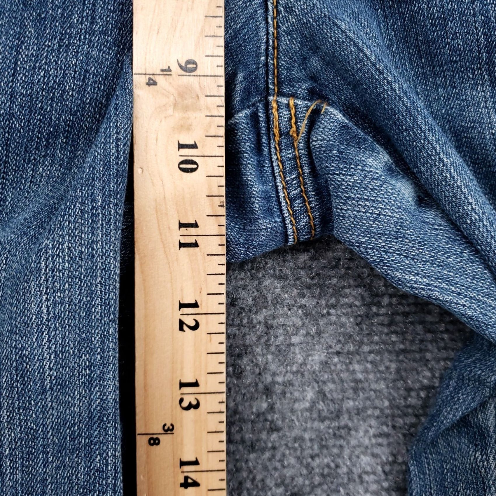Michael Kors Michael Kors Jeans Womens 12 Boot Cut Mid Rise Medium Wash Blue Denim (Blue) Jeans Size 34" / US 12 / IT 48 - 6 Thumbnail