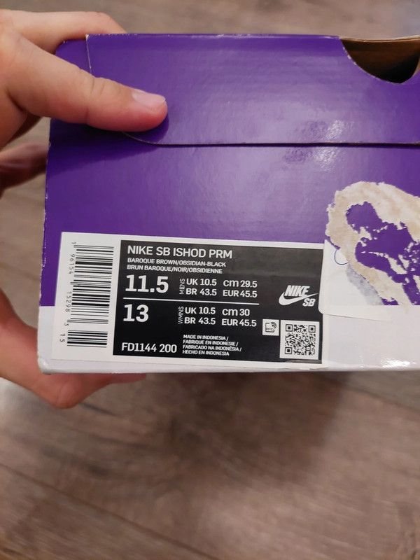 Nike Buty męskie sportowe Nike SB Ishod Prm rozm 45.5 Size US 12.5 / EU 45-46 - 9 Thumbnail