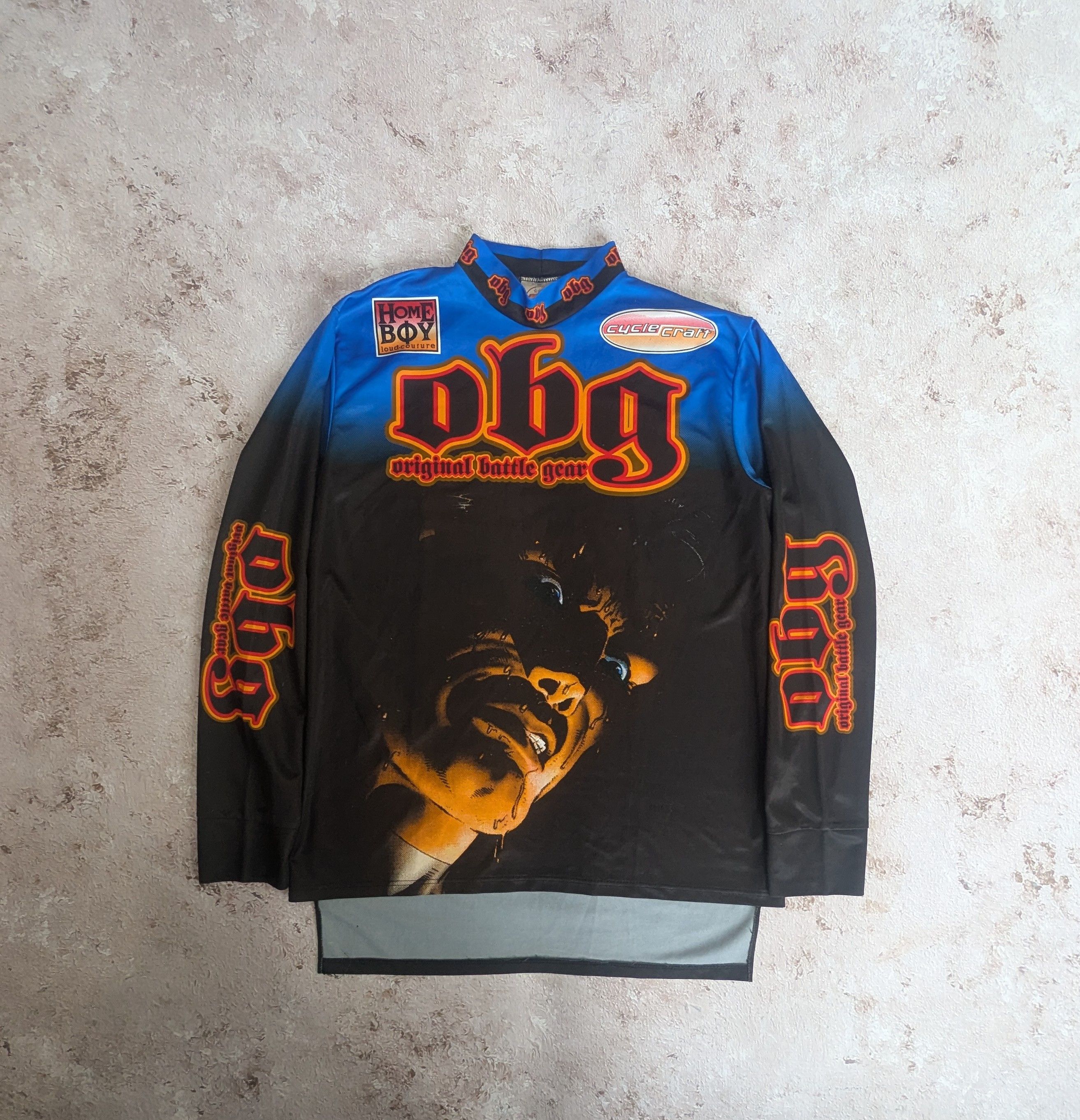 Thunderdome Battle Gear Rave Jersey Vintage 90s dirt rare Size US L / EU 52-54 / 3 - 1 Thumbnail