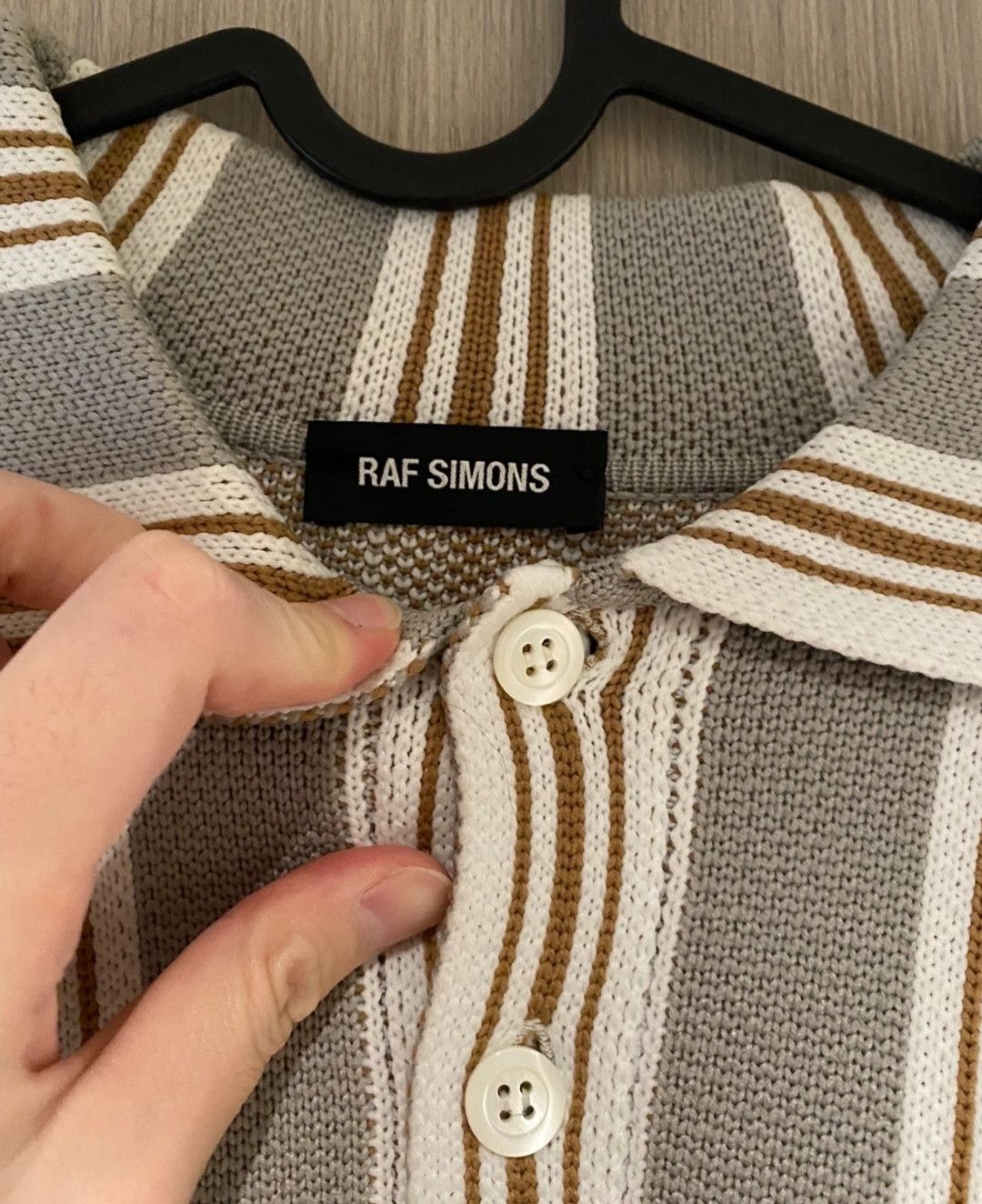Raf Simons Raf Simons 17ss cropped polo boxy sweater Size US M / EU 48-50 / 2 - 2 Thumbnail