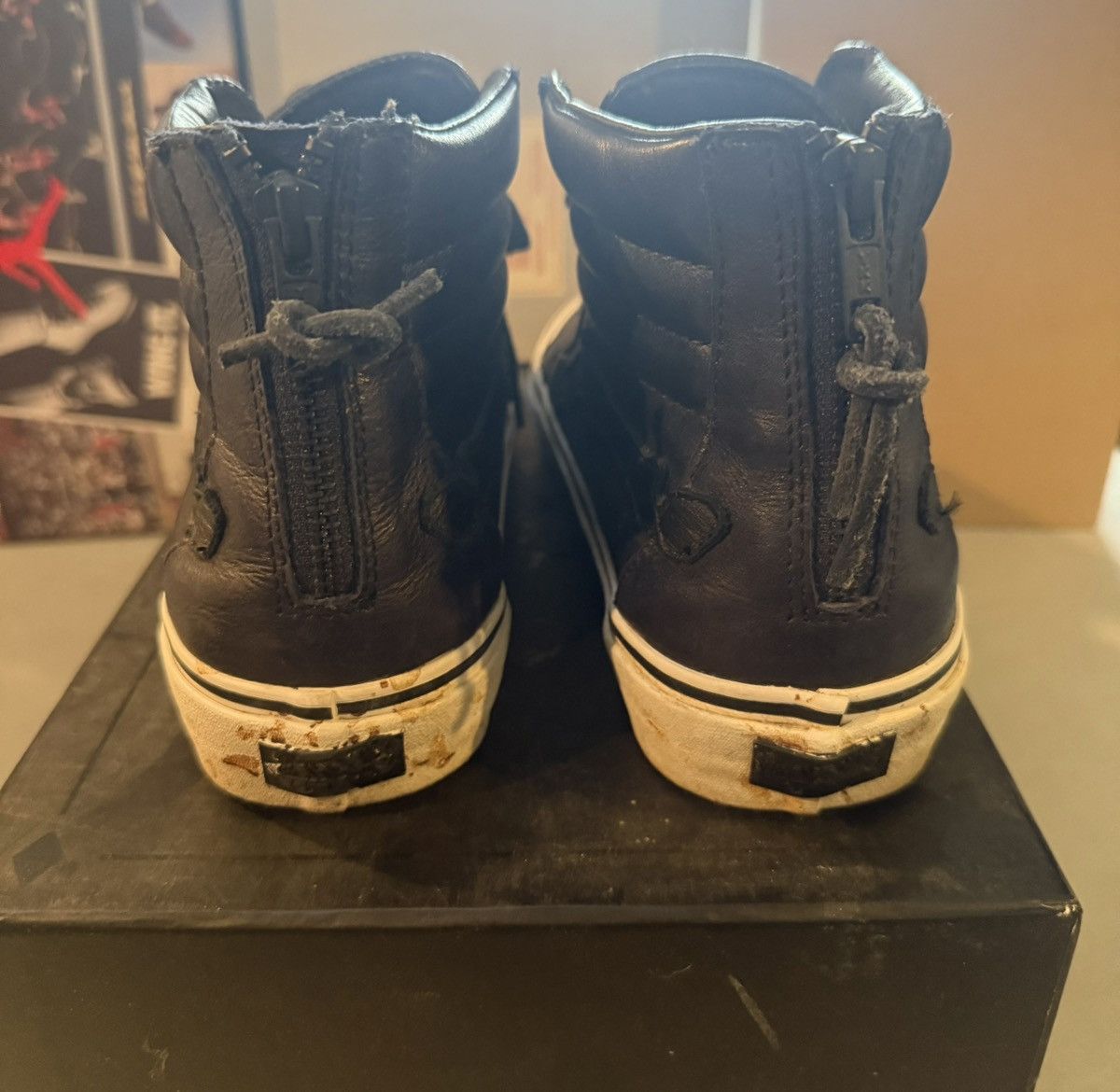 Blends × Vans BlendsXVans Vault Sk8-hi zip up Bones (Peacoat) Size US 8 / EU 41 - 2 Thumbnail