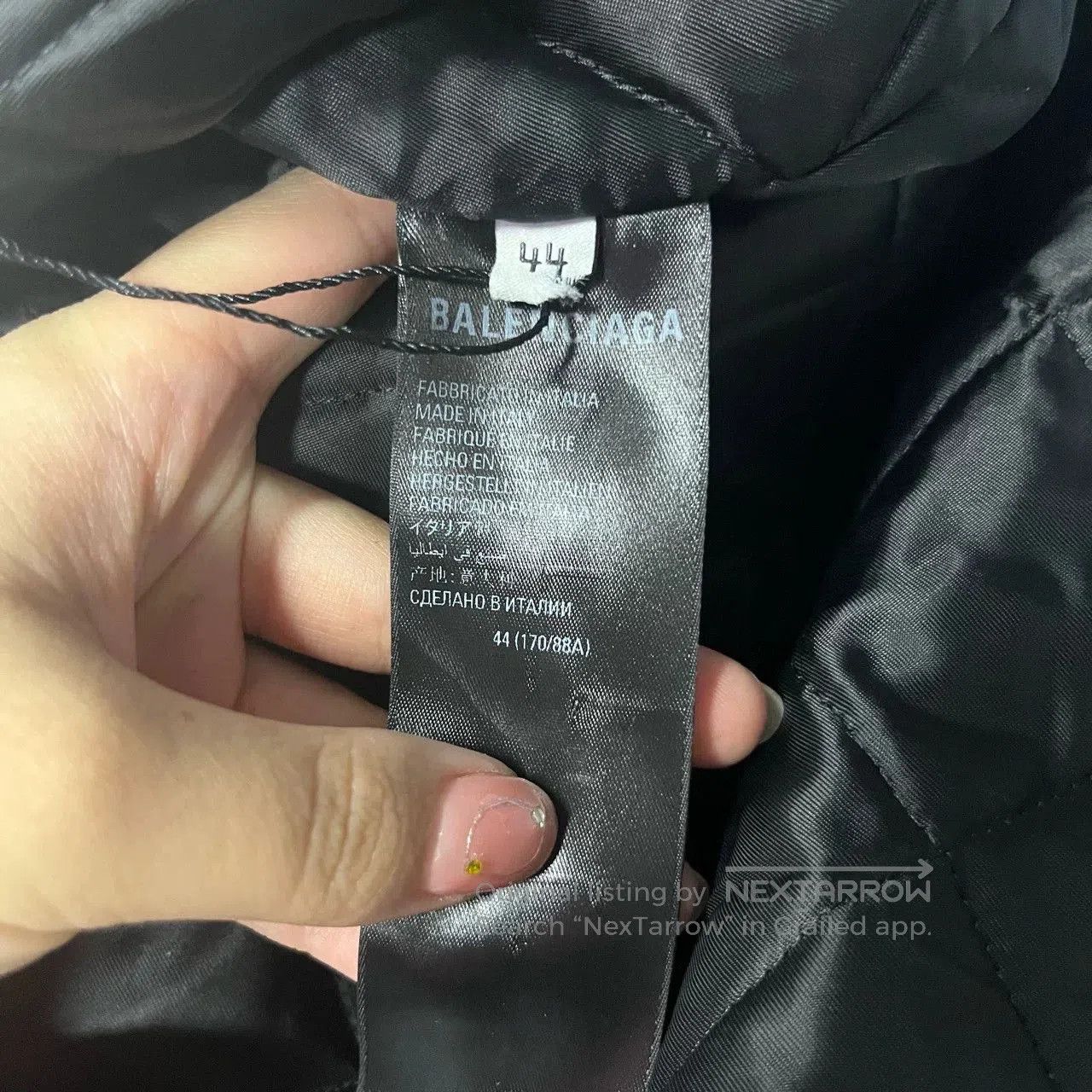 Balenciaga Balenciaga Black Logo Leather Jacket. Size US S / EU 44-46 / 1 - 5 Thumbnail