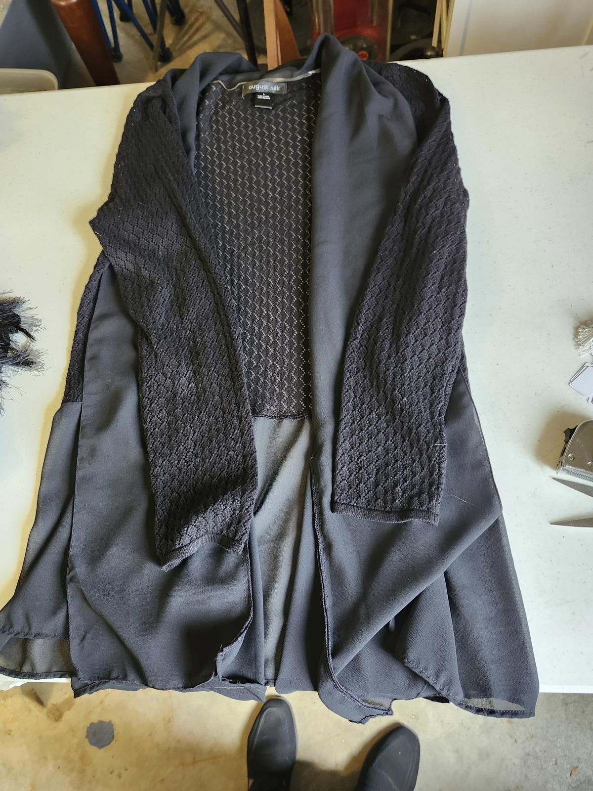 Designer August silk cardigan Size L / US 10 / IT 46 - 1 Thumbnail