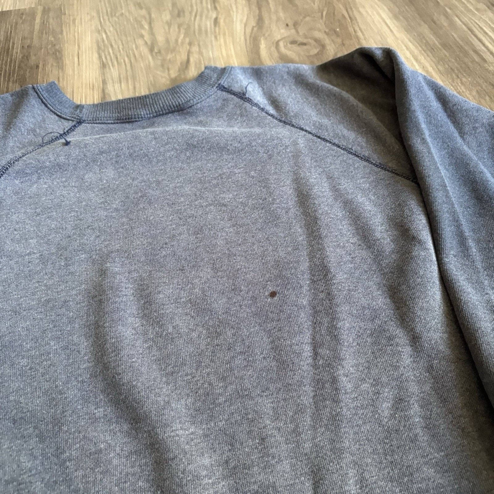 Vintage Vintage Blank Faded Sweatshirt Size XXL Burnout Grunge Size US XXL / EU 58 / 5 - 6 Thumbnail