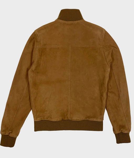 Gucci o1s1wg110225 Suede Bomber Jacket in Brown Size US XXL / EU 58 / 5 - 2 Thumbnail