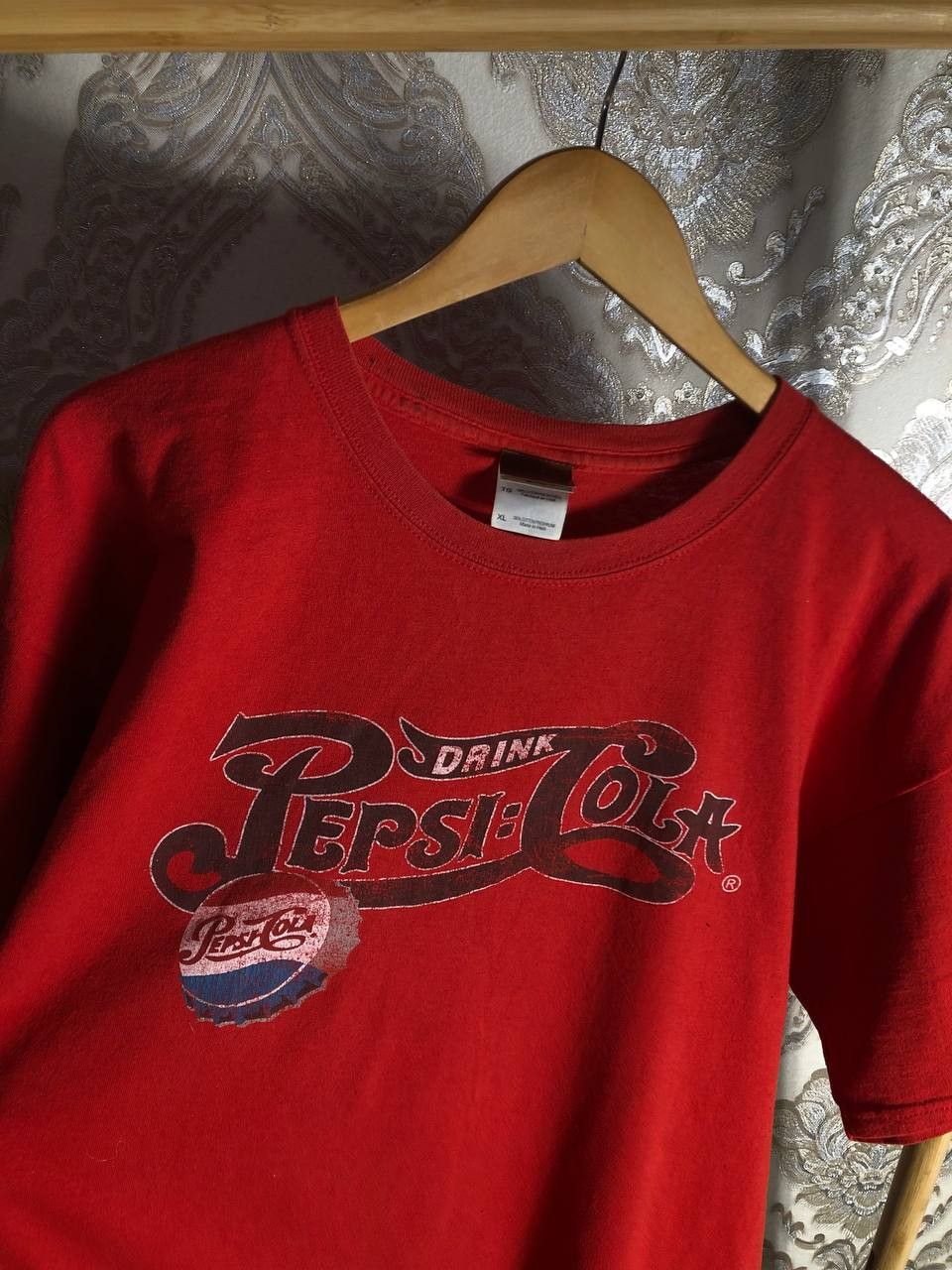 Pepsi Vintage Pepsi Drink Coco Cola Retro T-shirt USA Y2K 90s Size US XL / EU 56 / 4 - 2 Thumbnail