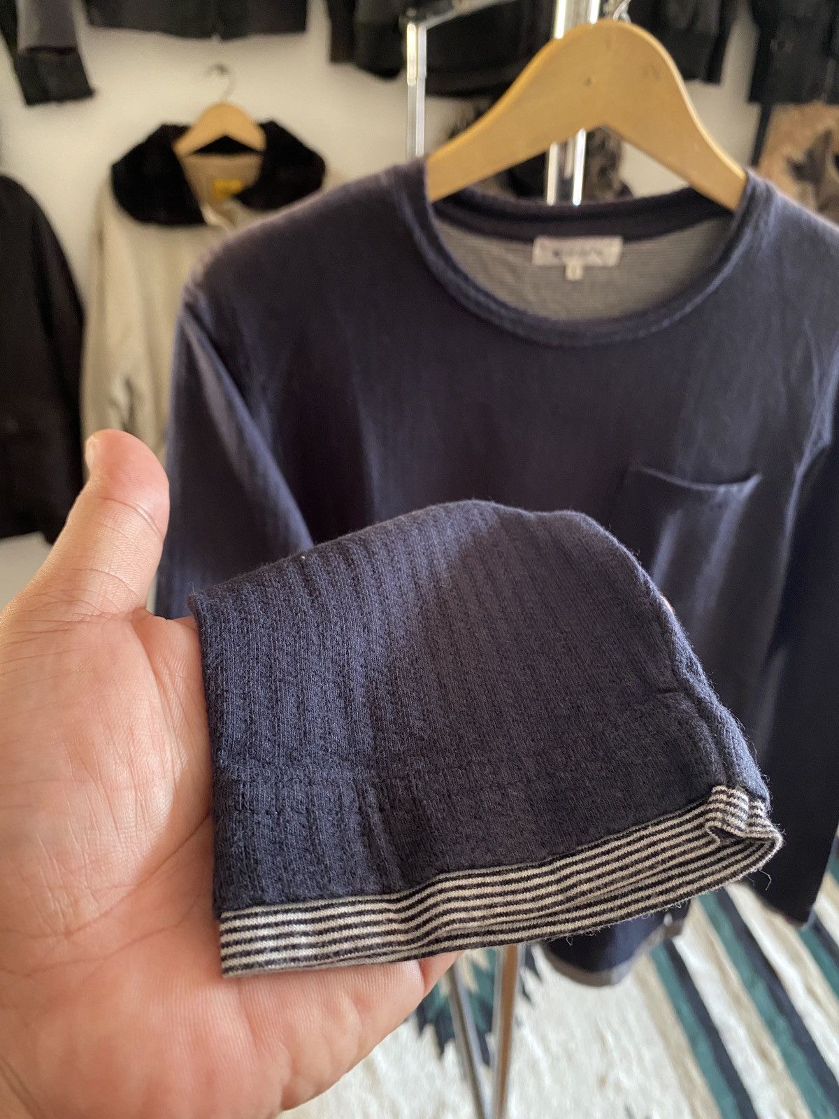 Japanese Brand Japanese Takeo Kikuchi DOUBLE LAYER Pocket Long Slevee TEE Size US L / EU 52-54 / 3 - 2 Thumbnail