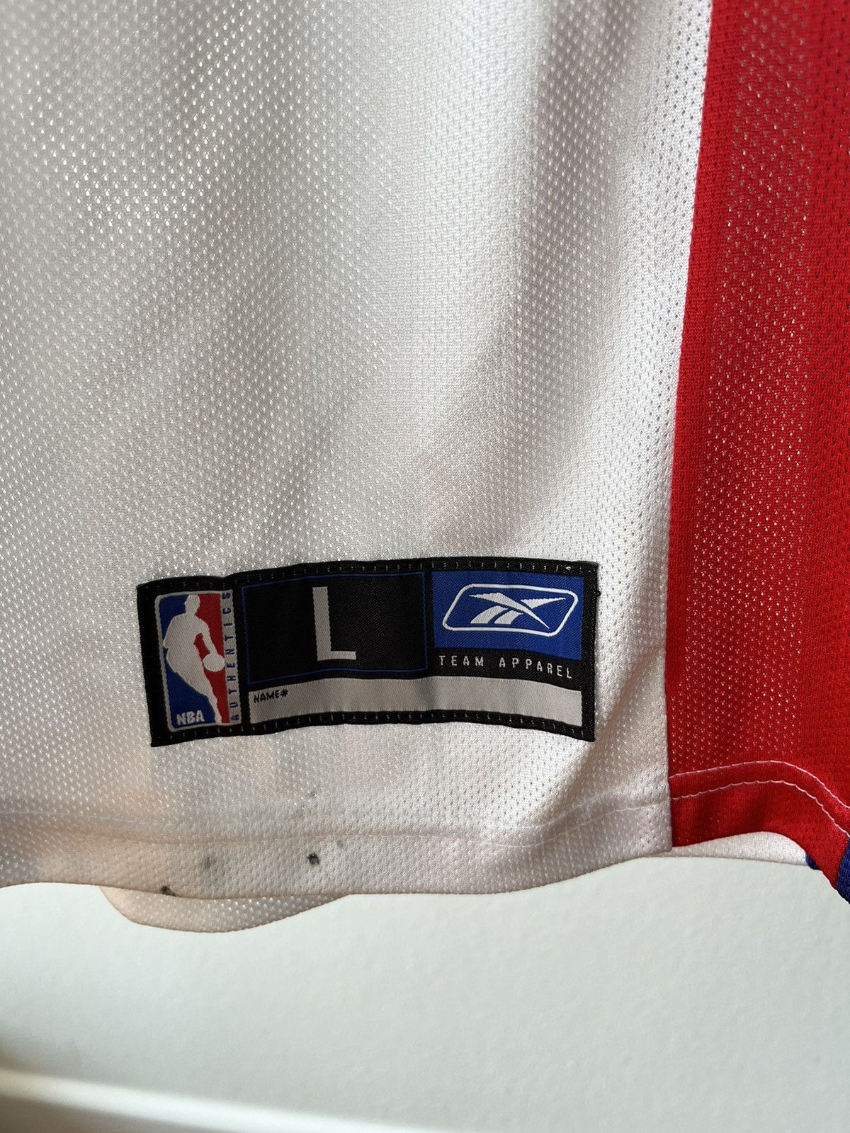 NBA × Reebok Retro Detroit Pistons Jersey Size US L / EU 52-54 / 3 - 8 Thumbnail