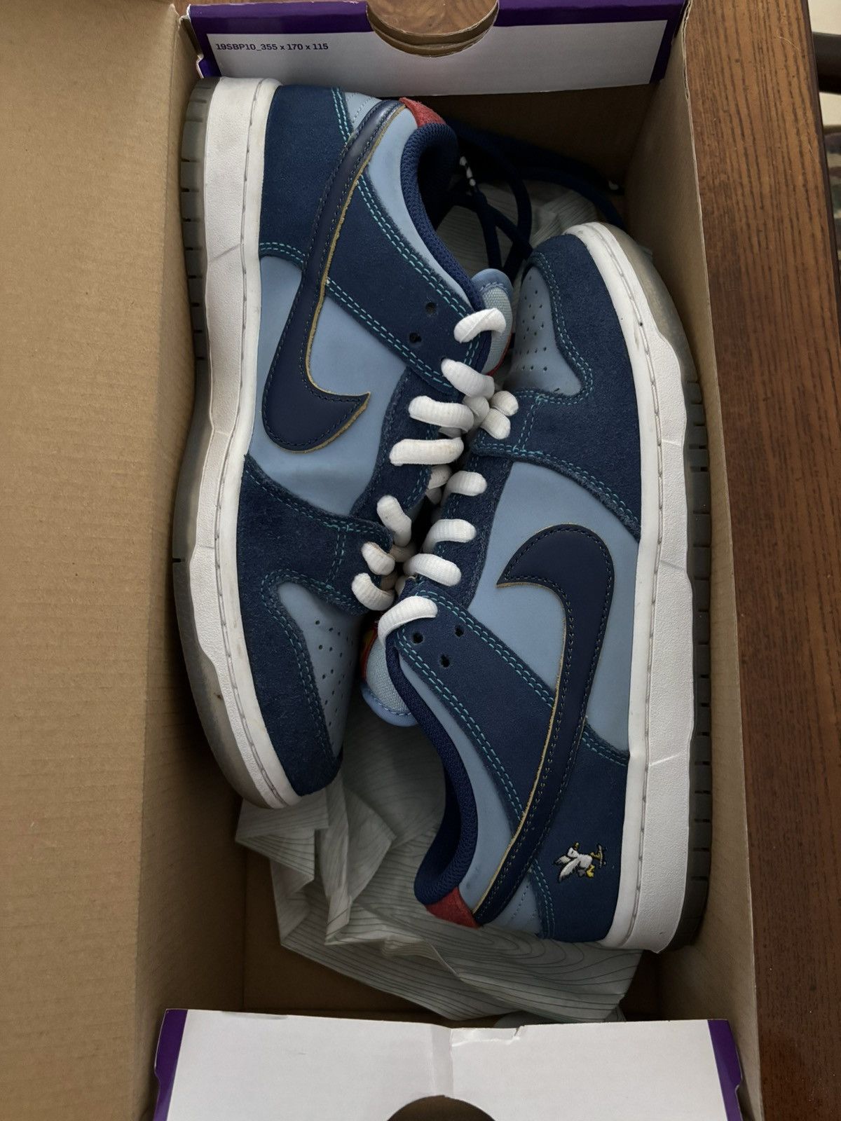 Nike Why So Sad? × Nike Dunk Low SB 'The Predatory Bird' Size US 6.5 / EU 39-40 - 9 Thumbnail