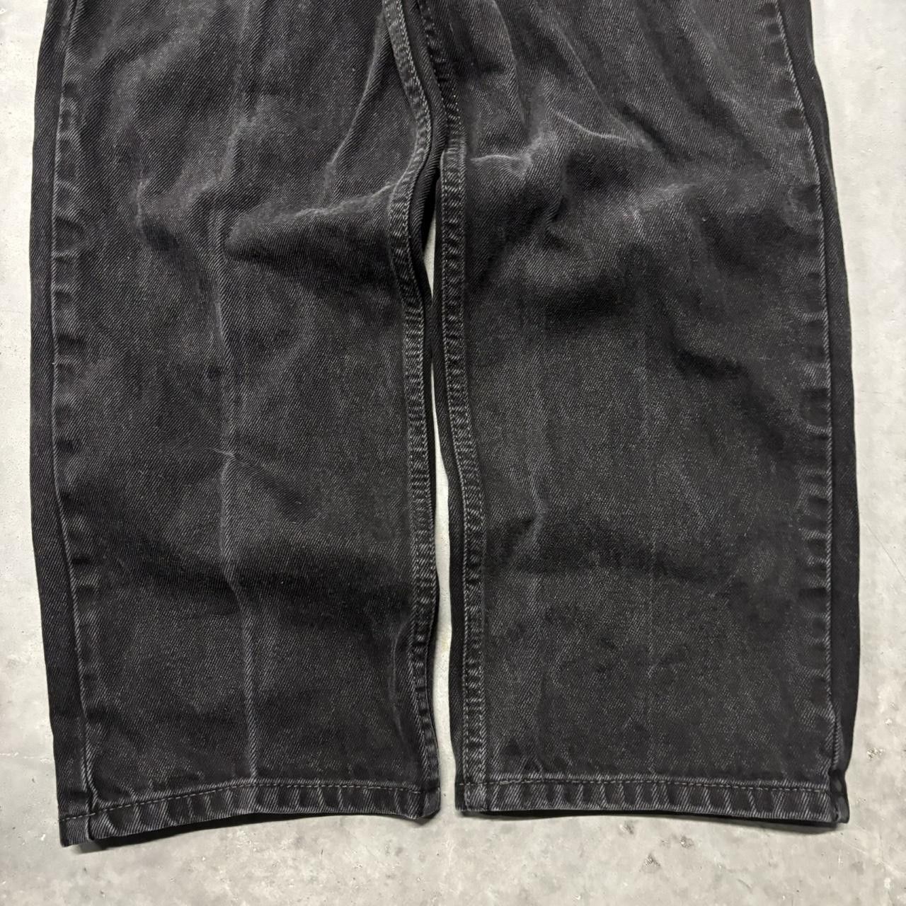 Levi's × Vintage Crazy Vintage Y2K/2000s Grunge Black Levis Essential Denim Jeans! Size US 34 / EU 50 - 6 Thumbnail