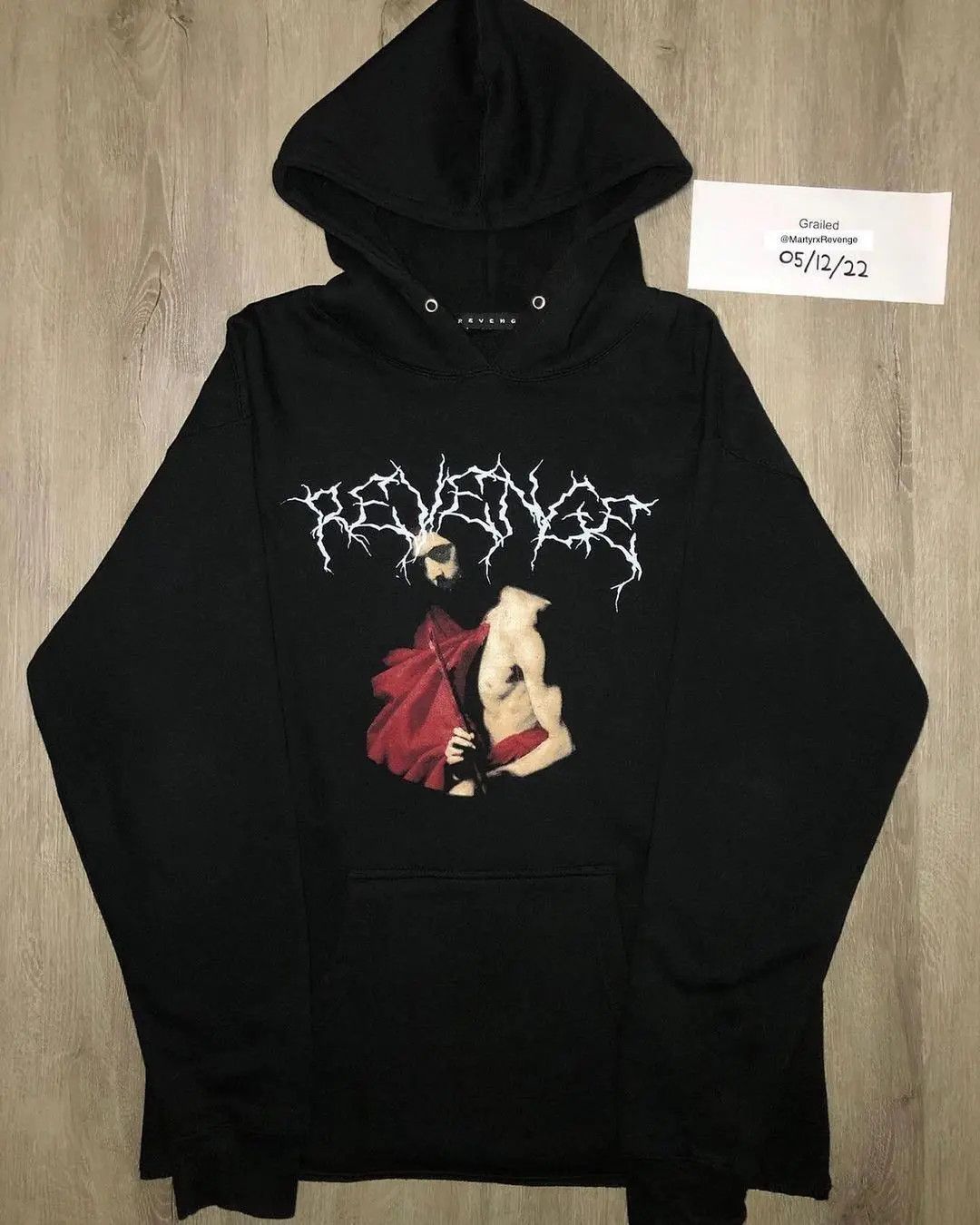 Grailed revenge hoodie sale