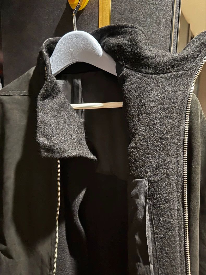 Rick Owens Rick Owens Leather coat cotton-padded jacket-2506 Size US L / EU 52-54 / 3 - 4 Thumbnail