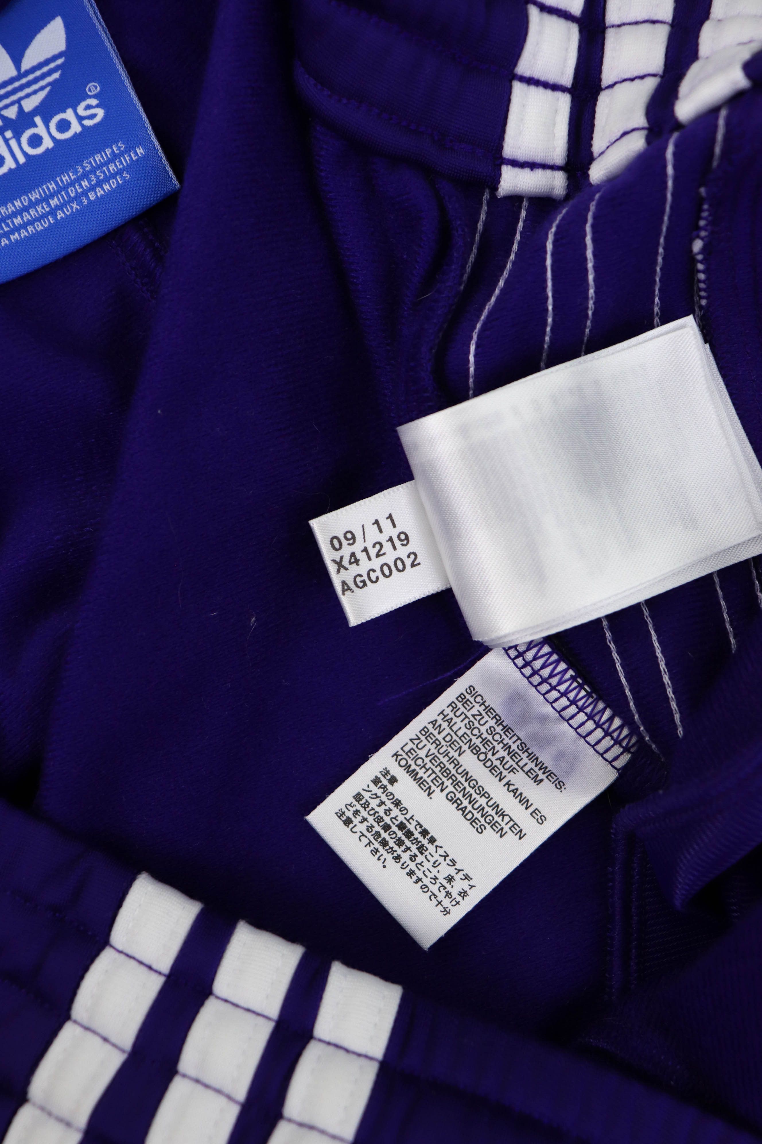 Adidas Adidas 2011 Vintage Three Stripes Purple Track Pants Size US 36 / EU 52 - 11 Thumbnail