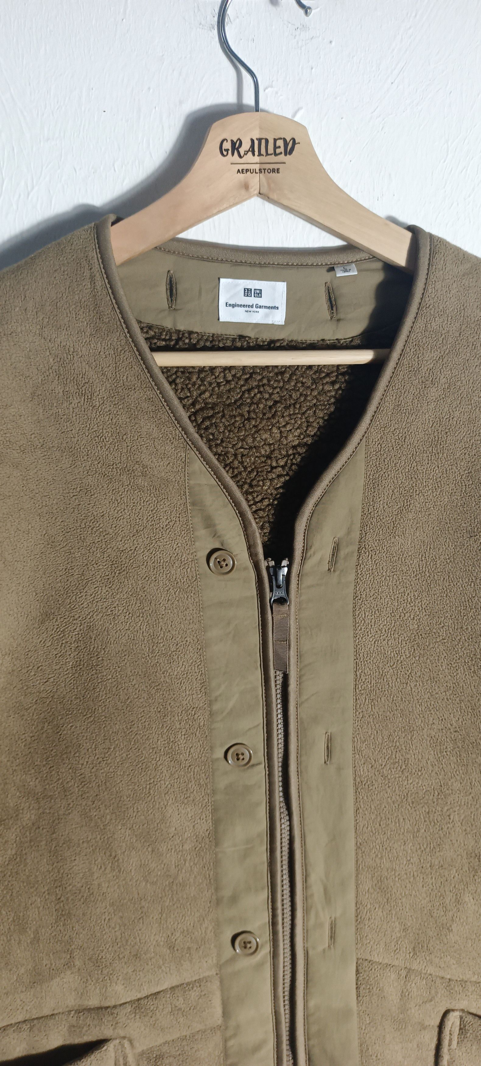 Engineered Garments × Uniqlo × Yohji Yamamoto Engineered Garment x Uniqlo Flecee Jacket Size US L / EU 52-54 / 3 - 7 Thumbnail