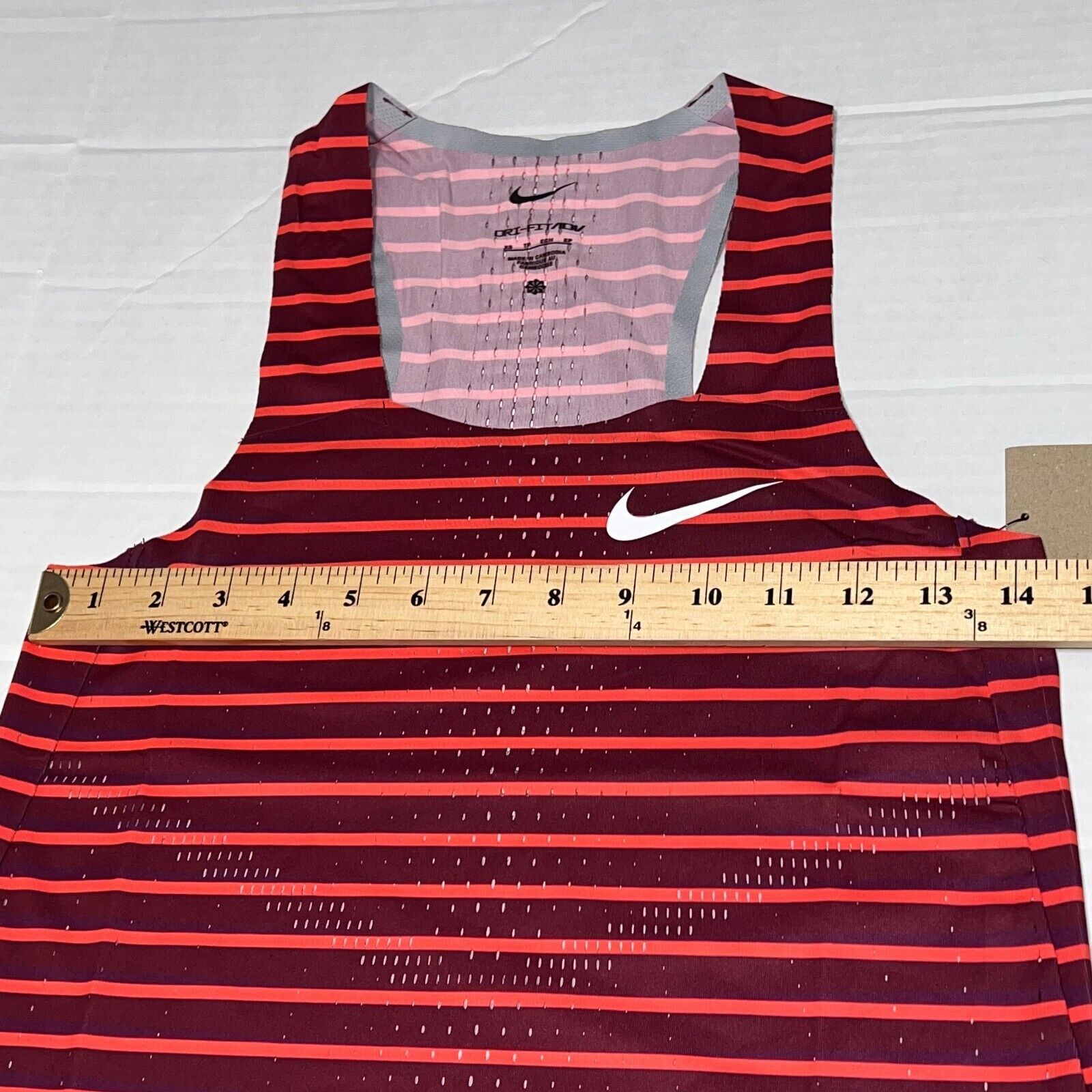Nike Nike Women's Dri Fit ADV Aeroswift Running Singlet Size XS Size XS / US 0-2 / IT 36-38 - 7 Thumbnail