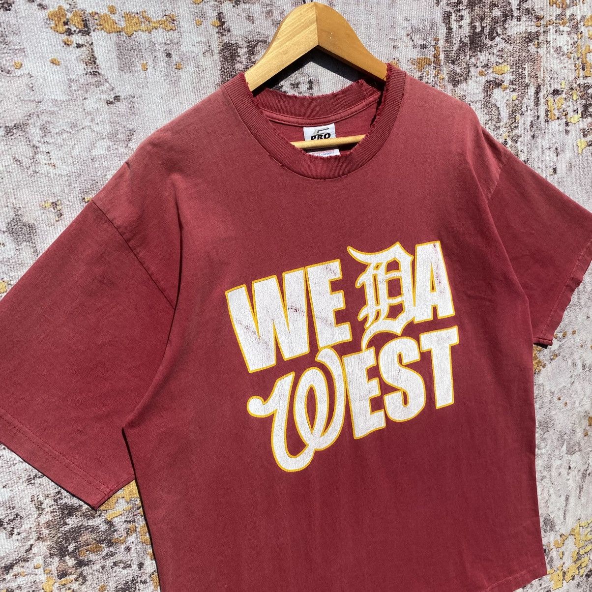 Rap Tees Vintage Snoop Dogg We Da West Shirt Raptees Distressed Size US XL / EU 56 / 4 - 5 Thumbnail
