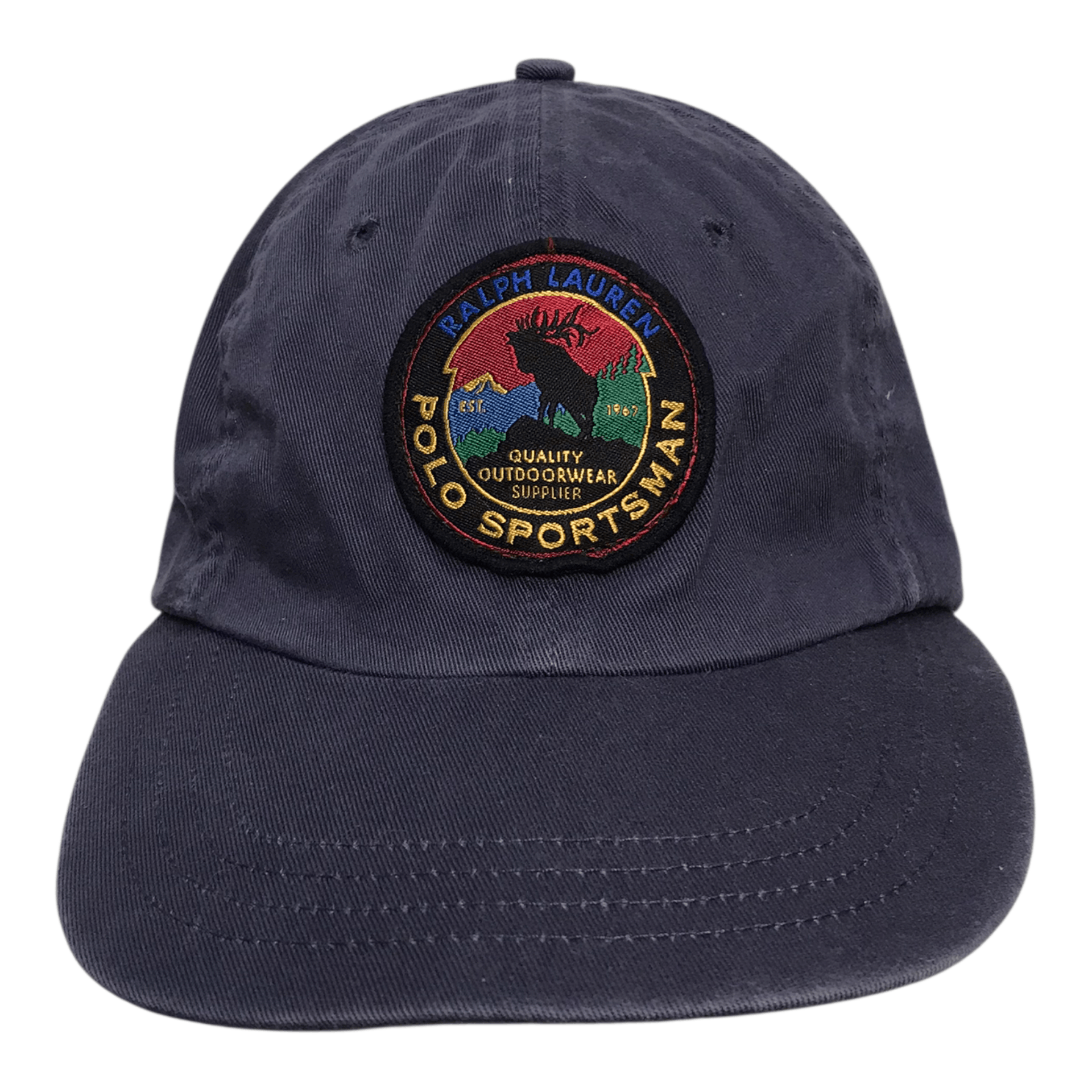 Polo Ralph Lauren Vintage Polo Sport Ralph Lauren Navy Blue Cap Size ONE SIZE - 2 Thumbnail