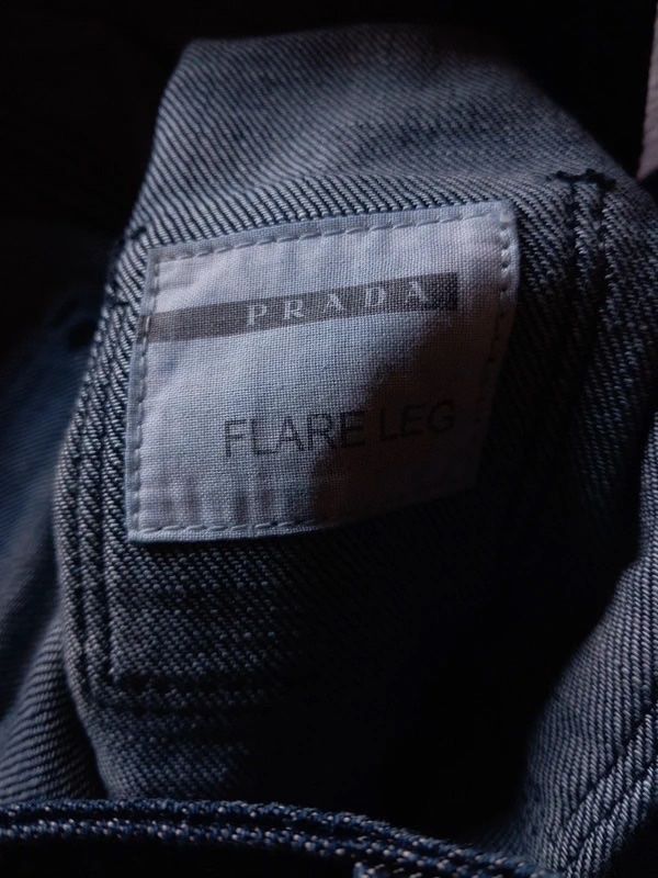Prada PRADA Flared High waisted JEANS Size 24" / US 00 / IT 34 - 4 Thumbnail