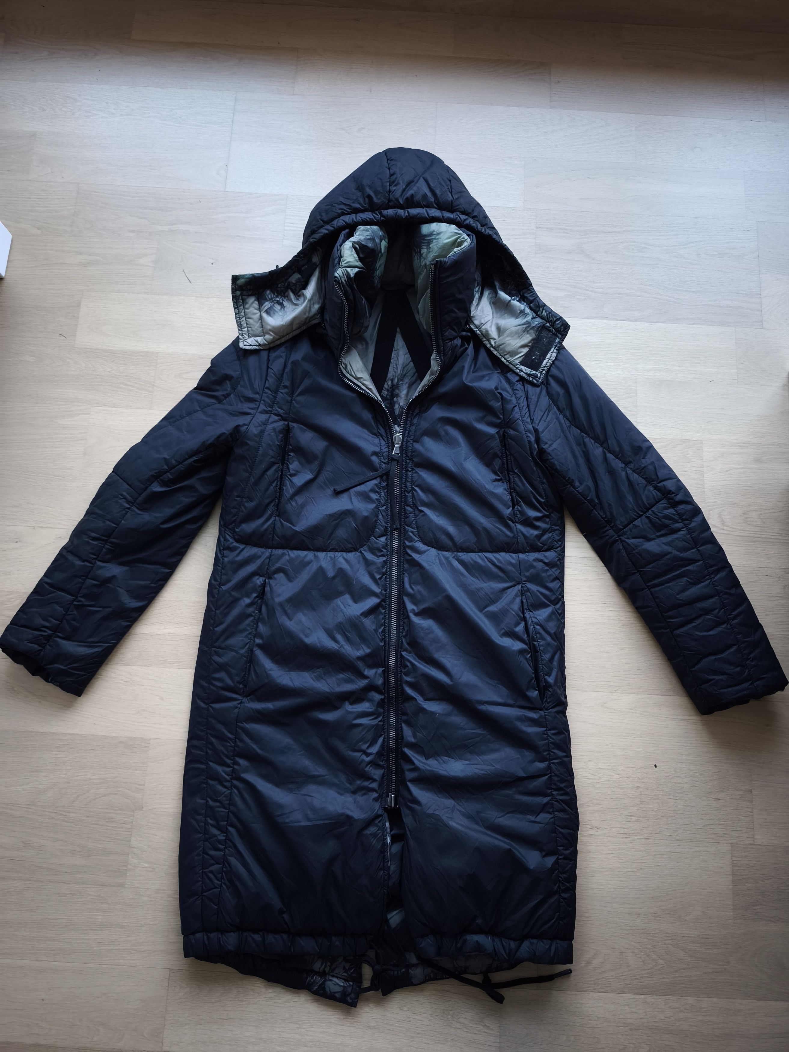 Masnada Masnada Reversible Hooded Lightweight Down Coat Size US M / EU 48-50 / 2 - 7 Thumbnail