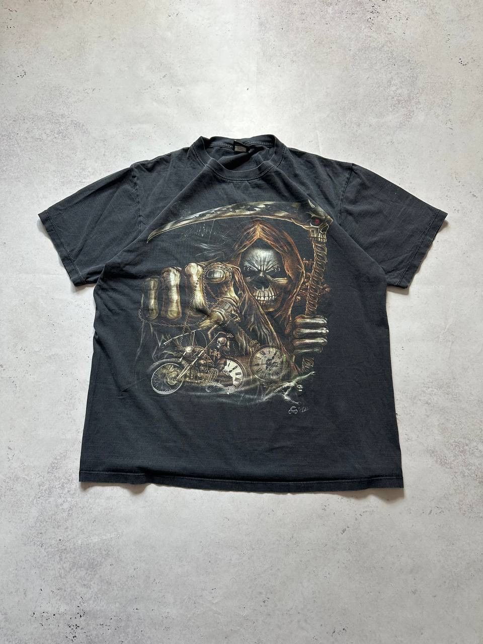 Japanese Brand Vintage Skeletons Y2K Avantgarde Boxy T-shirt XL Size US XL / EU 56 / 4 - 3 Thumbnail