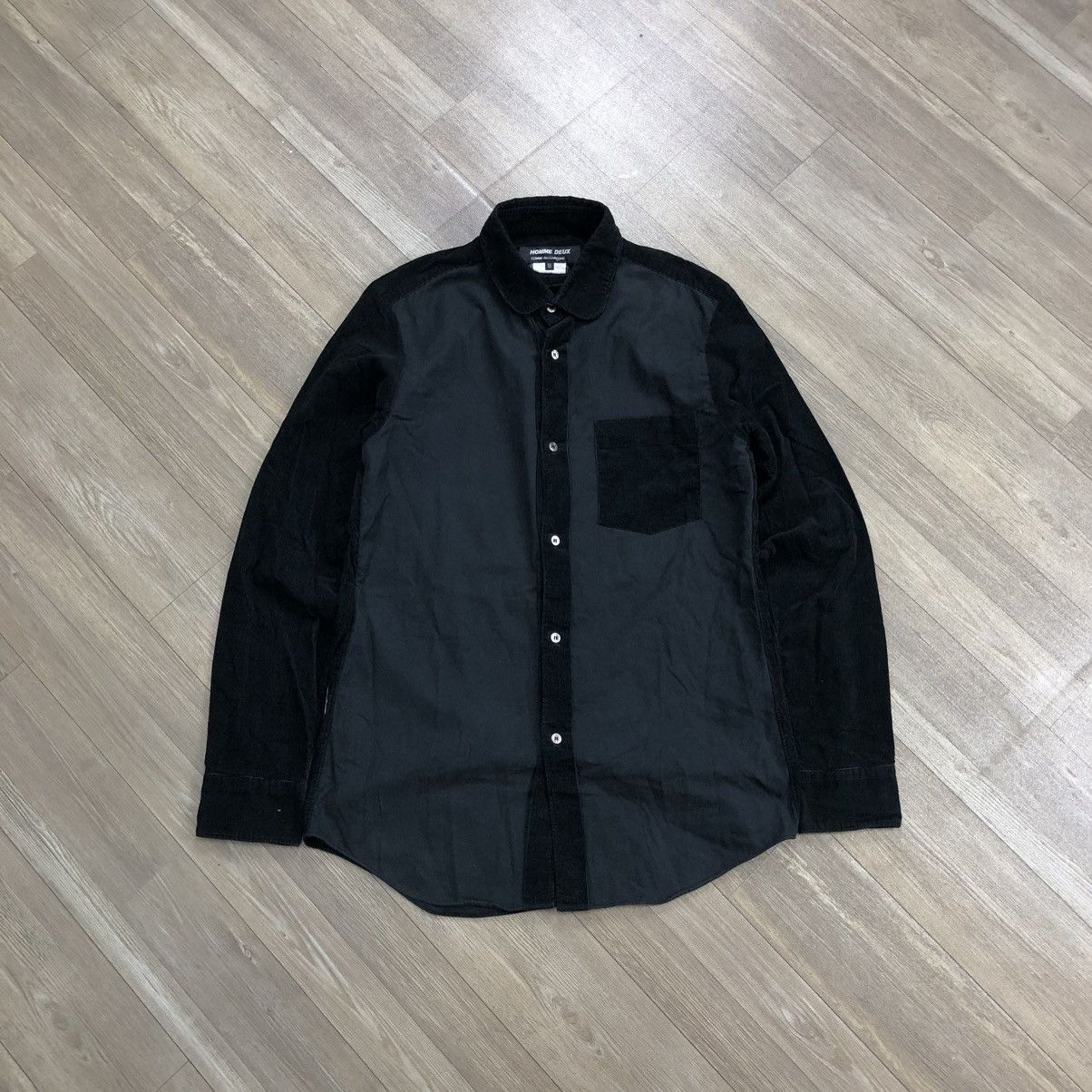 Comme des Garcons × Comme des Garcons Homme × Comme des Garcons Homme Deux AW10 Comme des Garcons Homme Deux CDG Corduroy Mix Shirt Size US S / EU 44-46 / 1 - 6 Thumbnail