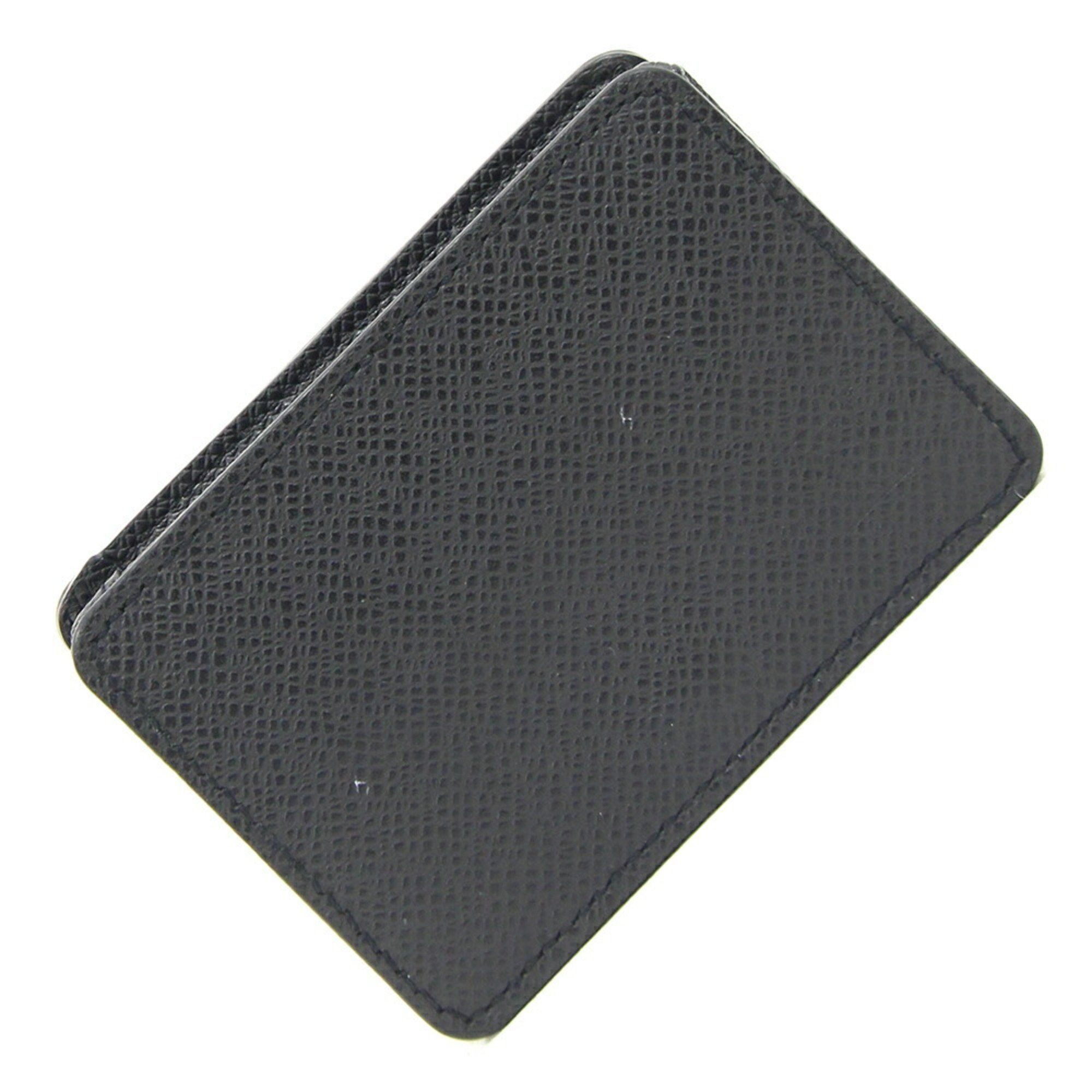 Louis Vuitton Louis Vuitton Coin Case Taiga Purse M30598 Ardoise Wallet Square Black Men's LOUIS VUITTON Size ONE SIZE - 1 Thumbnail