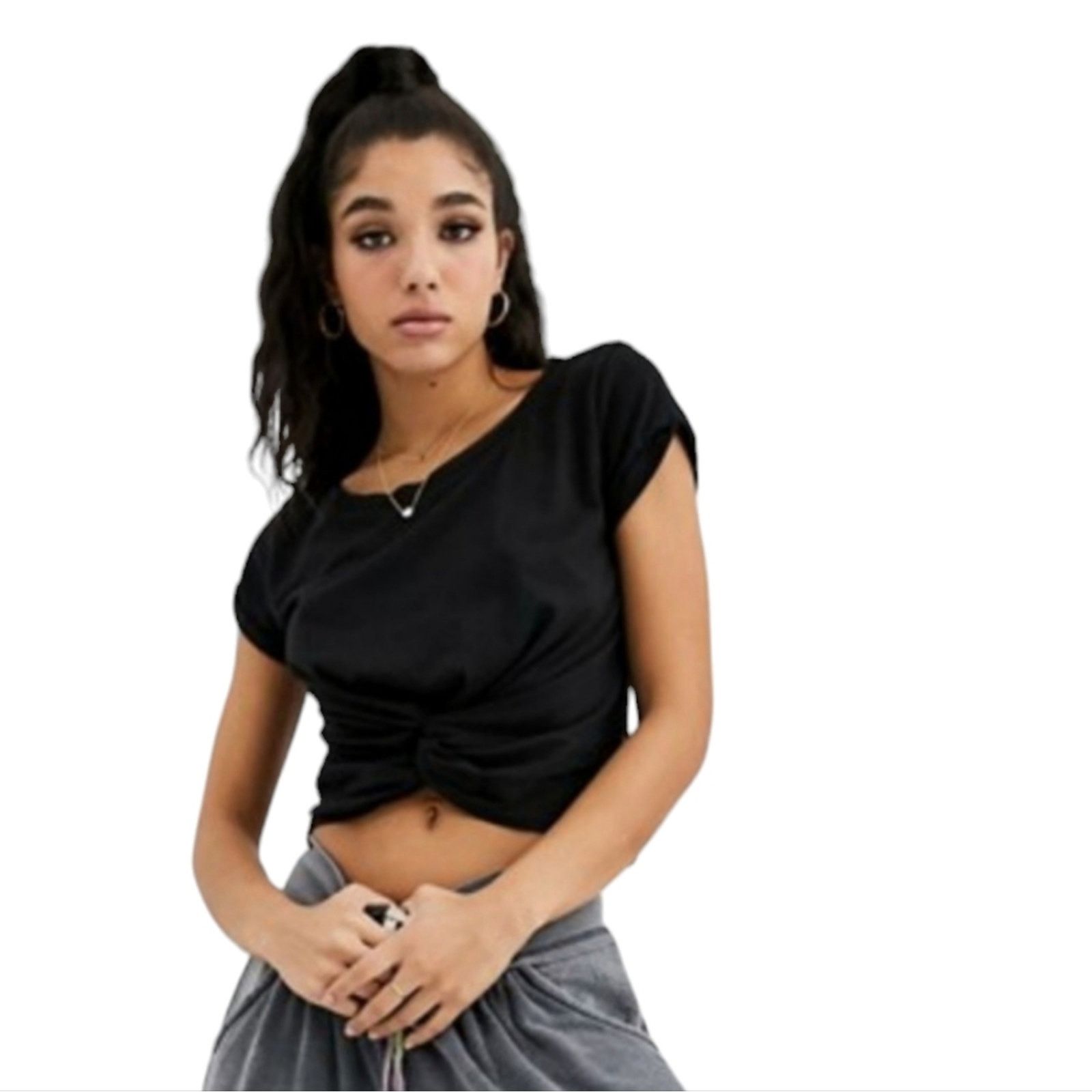 Free People NWT Free People Movement Run in the Sun shirt in black Large Size L / US 10 / IT 46 - 2 Thumbnail