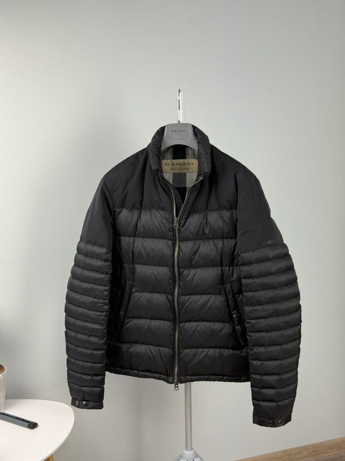 Burberry Burberry Nova Check Men’s Down Puffer Jacket Size US L / EU 52-54 / 3 - 3 Thumbnail