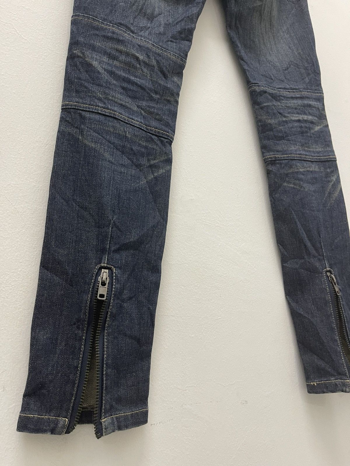 Seditionaries Rare Vintage EGOIST Japan Zipped Bondage Punk Style Size US 26 / EU 42 - 3 Thumbnail