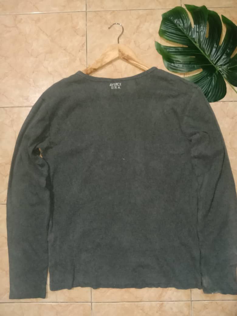 Avirex Avirex army military usa looks Longsleeve Tee Size US L / EU 52-54 / 3 - 6 Thumbnail