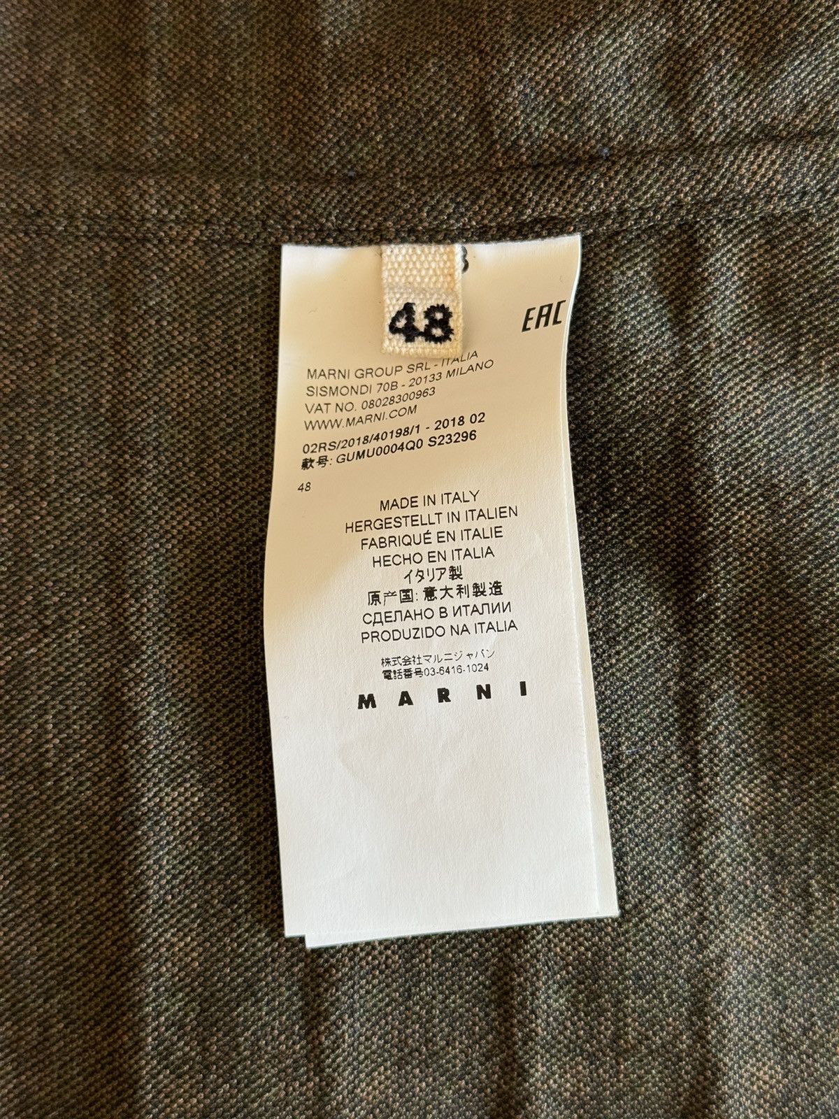 Marni MARNI blazer FW19 Size 48R - 9 Thumbnail
