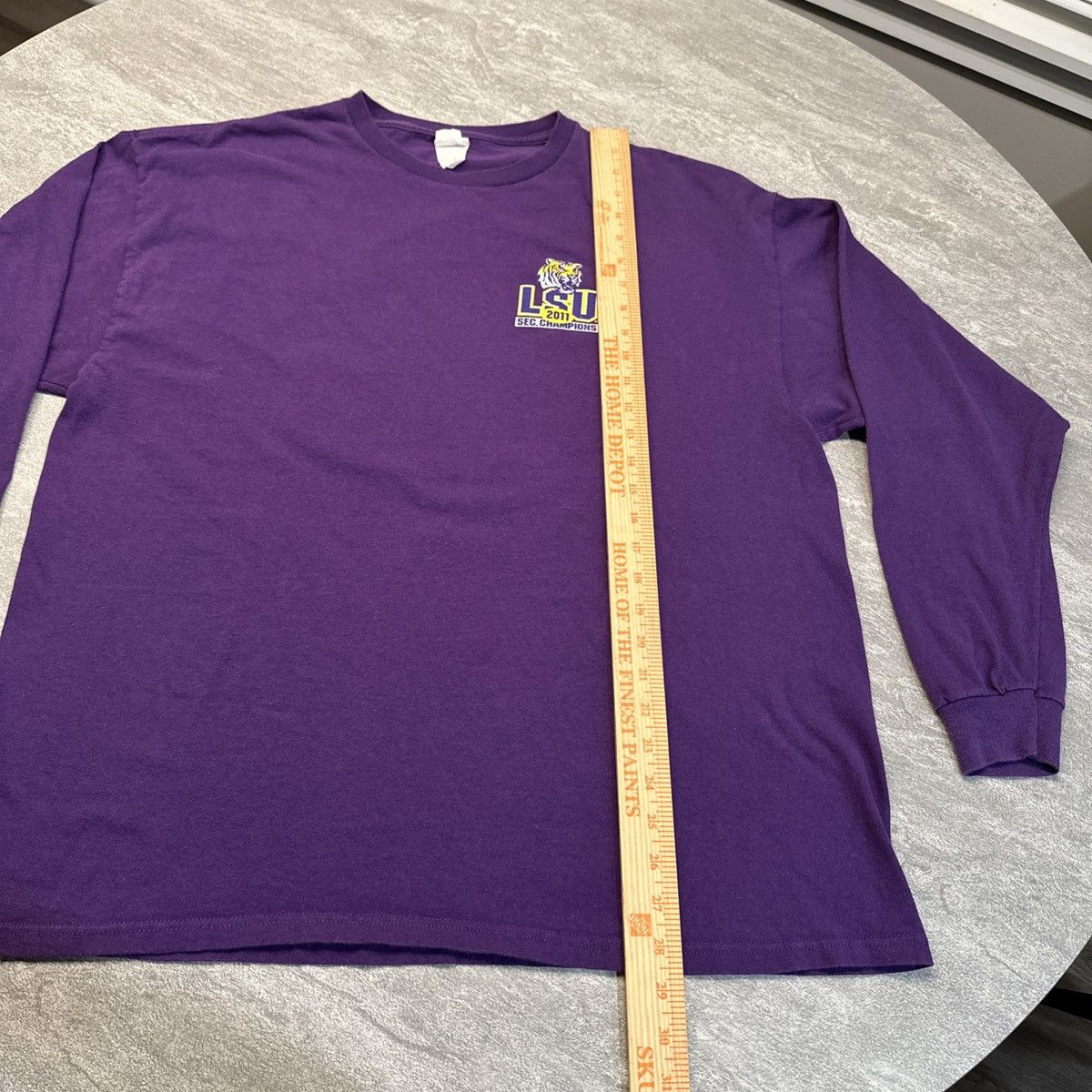 NCAA LSU Louisiana State Tigers 2011 SEC Football Champions Shirt Size US XXL / EU 58 / 5 - 4 Thumbnail