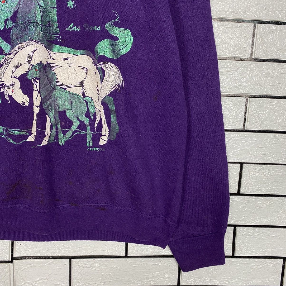 Vintage Vintage Sweatshirt Curyss Made in Usa Big Logo Horse Size US XL / EU 56 / 4 - 6 Thumbnail