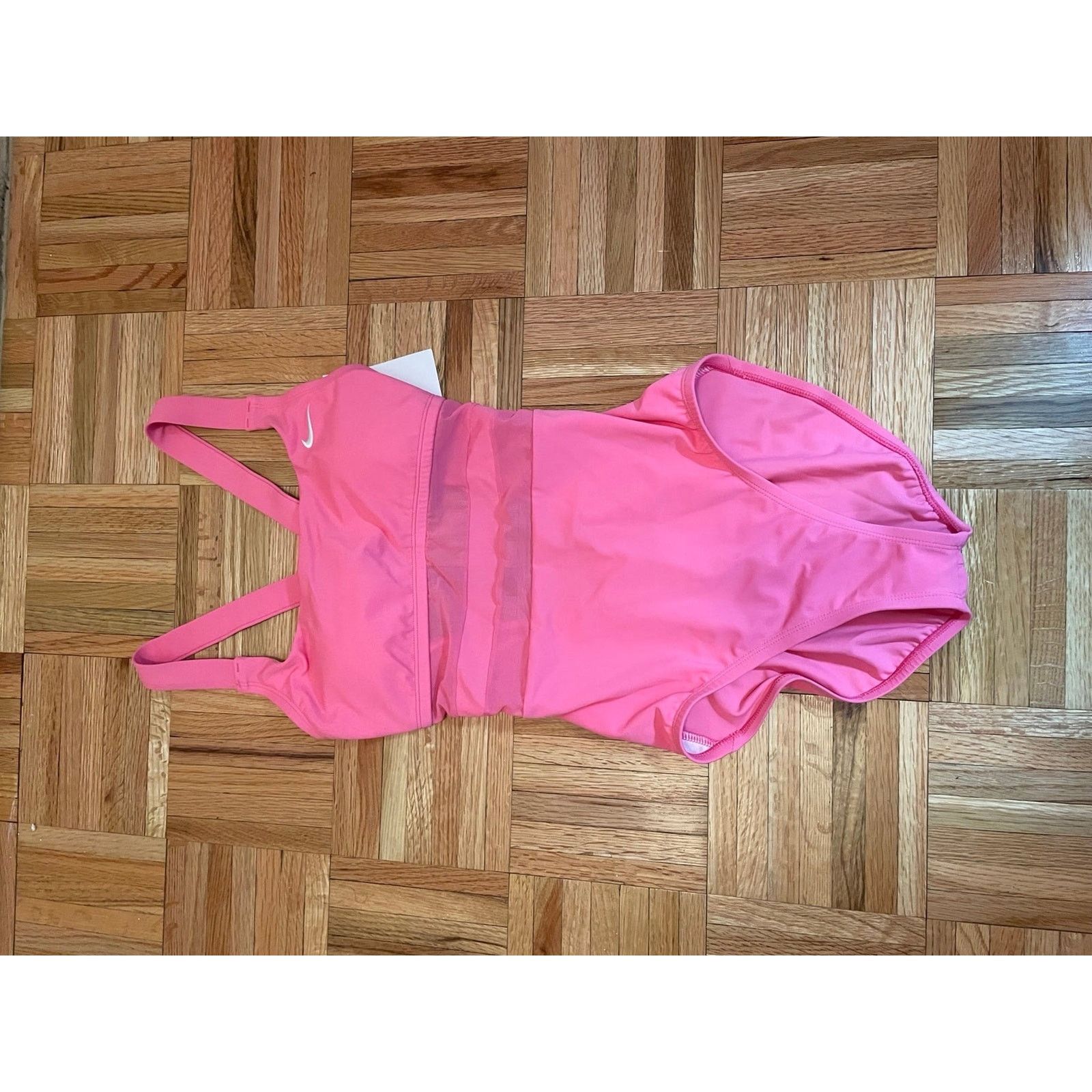 Nike Nike Bathing Suit- One Piece with Mesh Panels - Size Small Size ONE SIZE - 7 Thumbnail