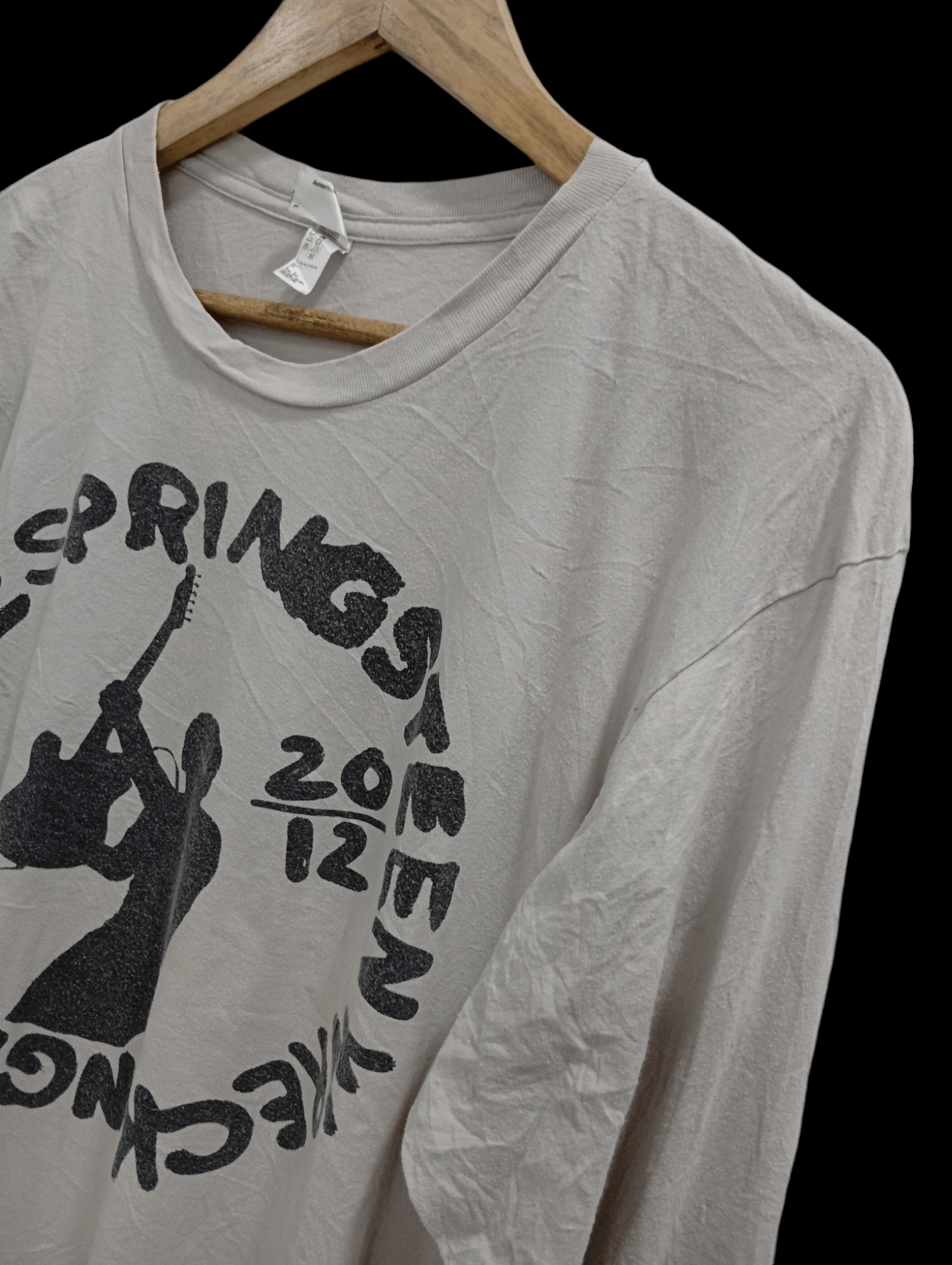 Band Tees × Vintage 🔥🔥Bruce Springsteen Wreckingball 2012 Tour LS T-Shirt Size US L / EU 52-54 / 3 - 10 Thumbnail