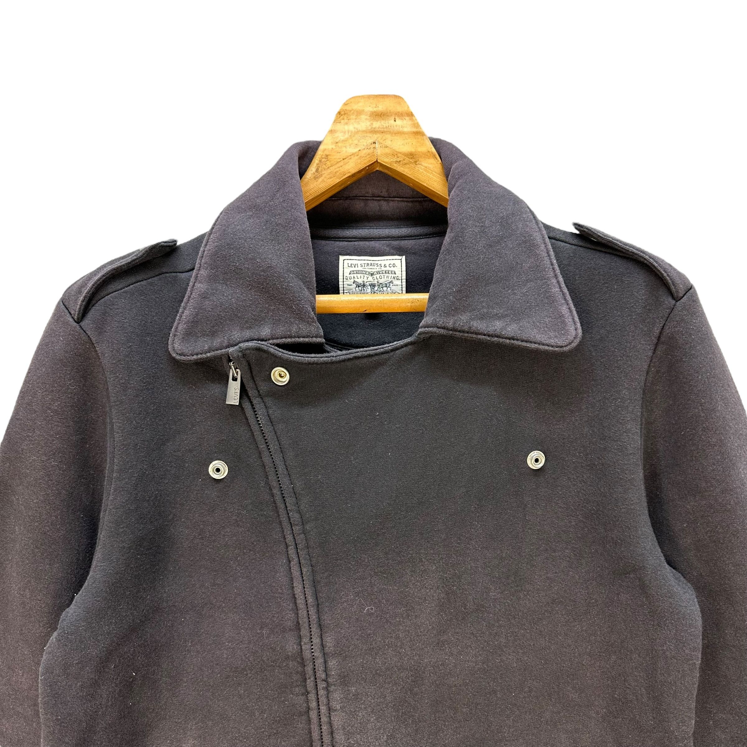 Levi's LEVI'S Punk Rock Mohawk Faded Double Collar Jacket #A80-1923 Size US M / EU 48-50 / 2 - 6 Thumbnail