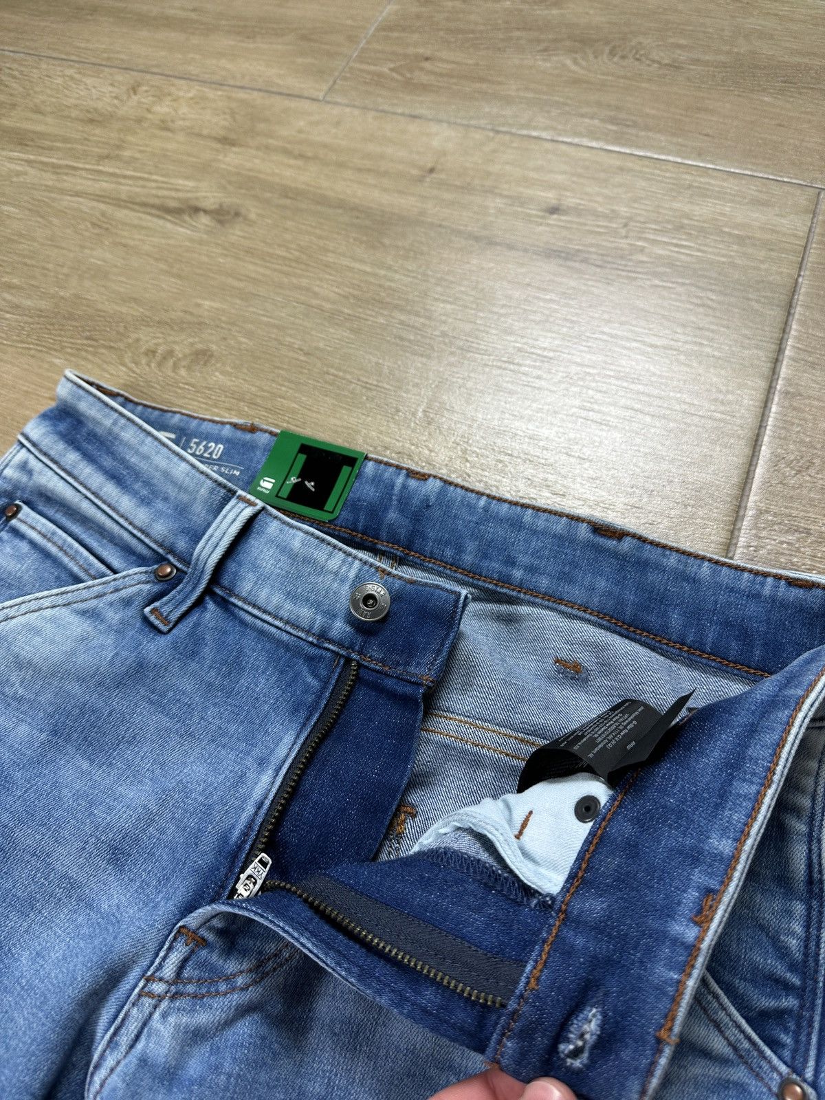 G-Star NEW🏷️ G-Star Raw 5620 3D Super Slim Denim Jeans Size US 29 - 4 Thumbnail